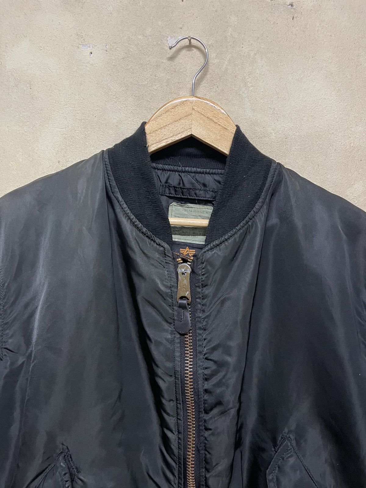 Alpha Industries Vintage Alpha Industries MA 2 Flight Bomber Jacket Size US XL / EU 56 / 4 - 2 Thumbnail