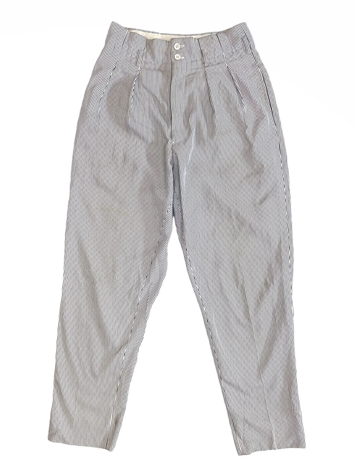 💥 AD1989 ICONIC CDGH PLUS COTTON BALLOON BAGGY STRIPE PANT
