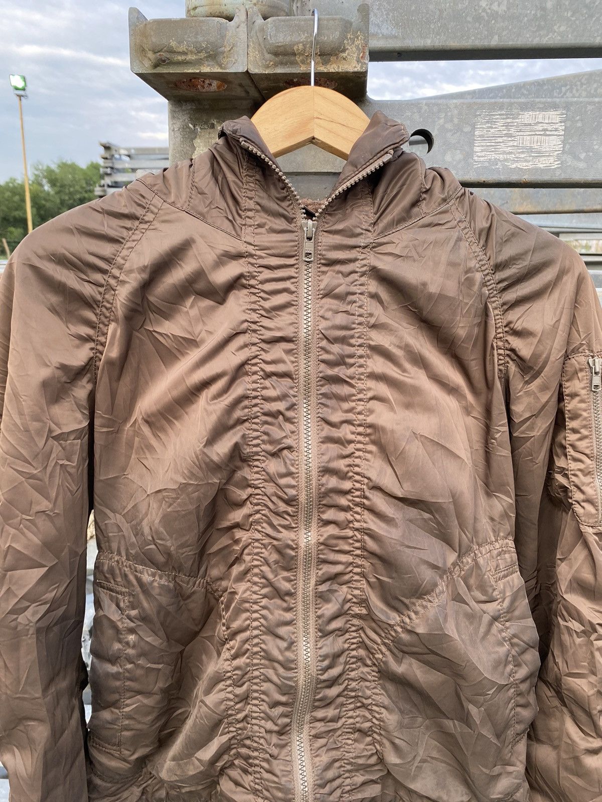 Uniqlo Uniqlo Brown Military Style Light Jacket Size US L / EU 52-54 / 3 - 2 Thumbnail