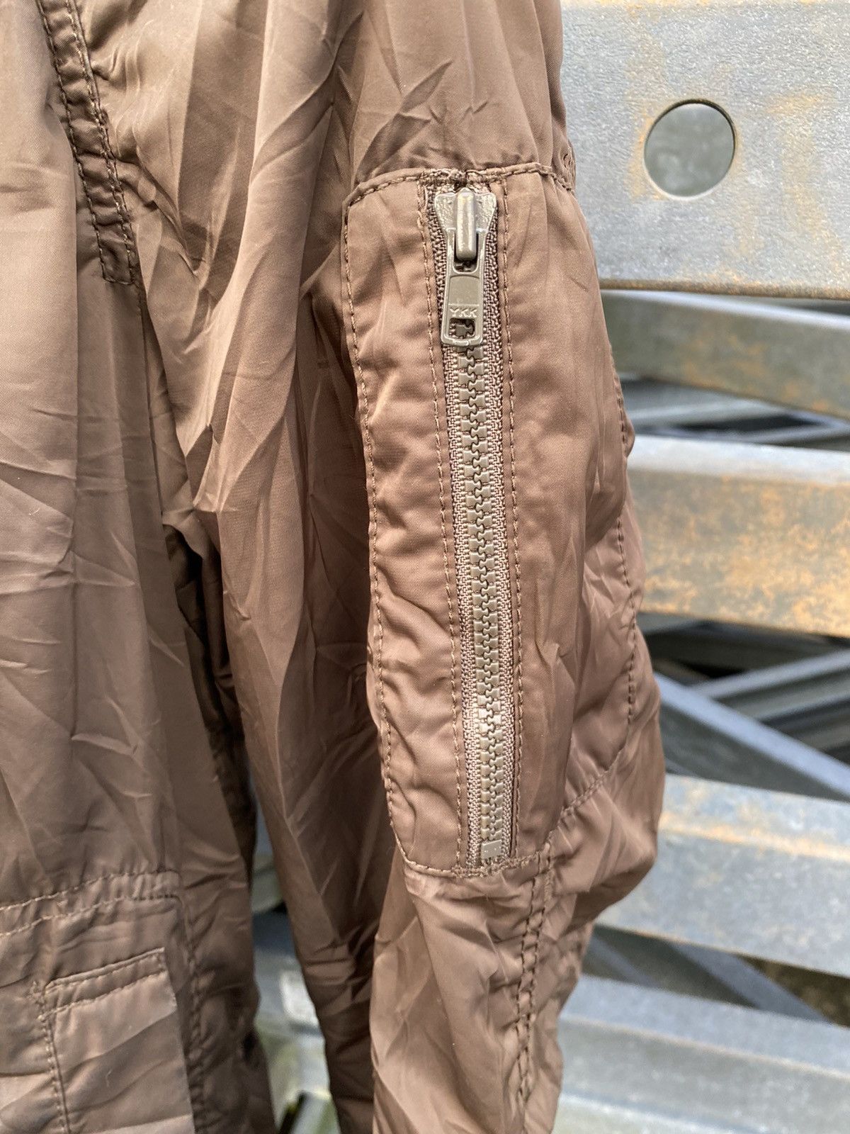 Uniqlo Uniqlo Brown Military Style Light Jacket Size US L / EU 52-54 / 3 - 7 Thumbnail