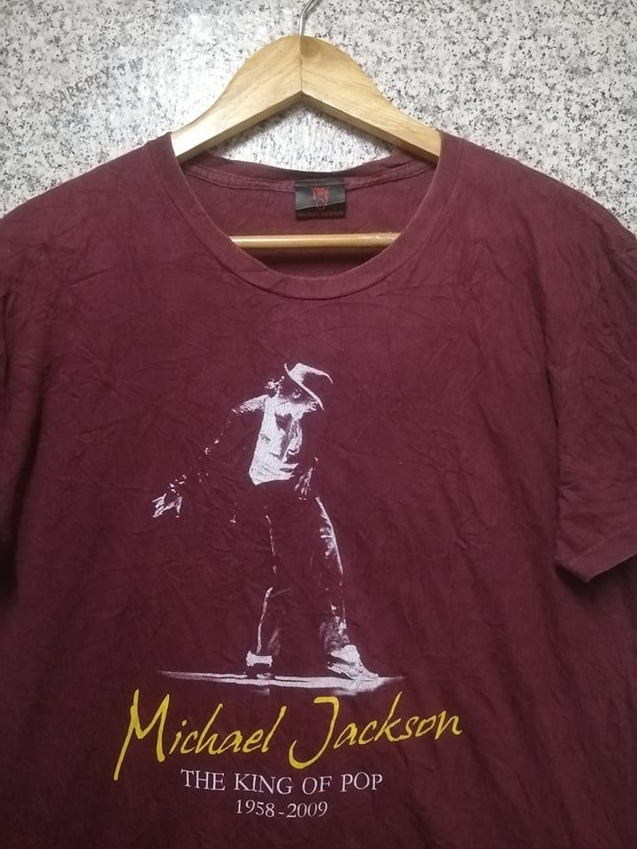 Band Tees × Michael Jackson × Vintage VINTAGE MICHAEL JACKSON VERY RARE Size US M / EU 48-50 / 2 - 3 Thumbnail