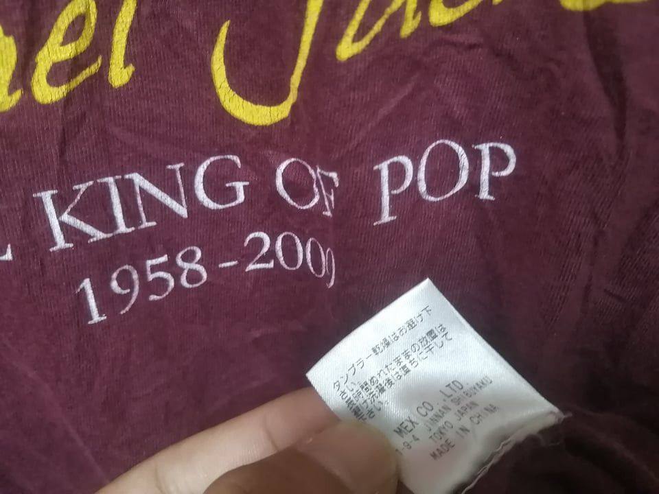Band Tees × Michael Jackson × Vintage VINTAGE MICHAEL JACKSON VERY RARE Size US M / EU 48-50 / 2 - 6 Thumbnail