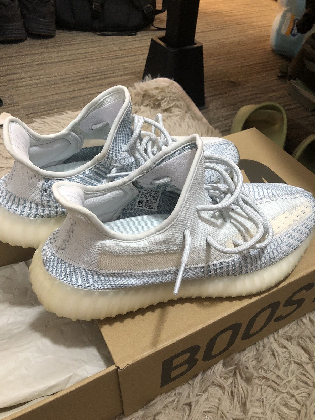 Adidas Kanye West Yeezy Boost 350 V2 Cloud White Non Reflective 2019 Grailed