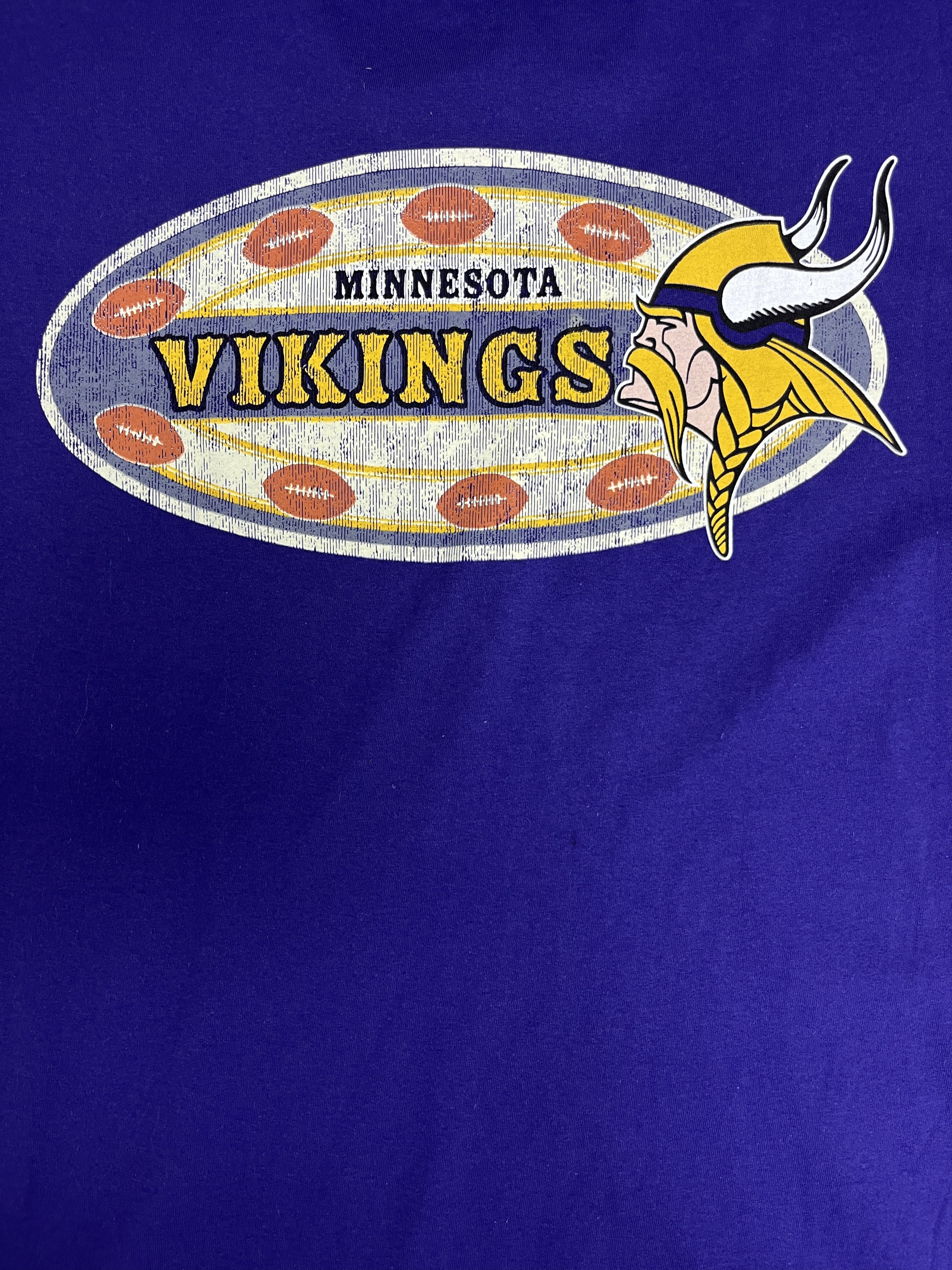 Vintage Minnesota Vikings Deadstock Vintage T-Shirt Size US L / EU 52-54 / 3 - 2 Thumbnail