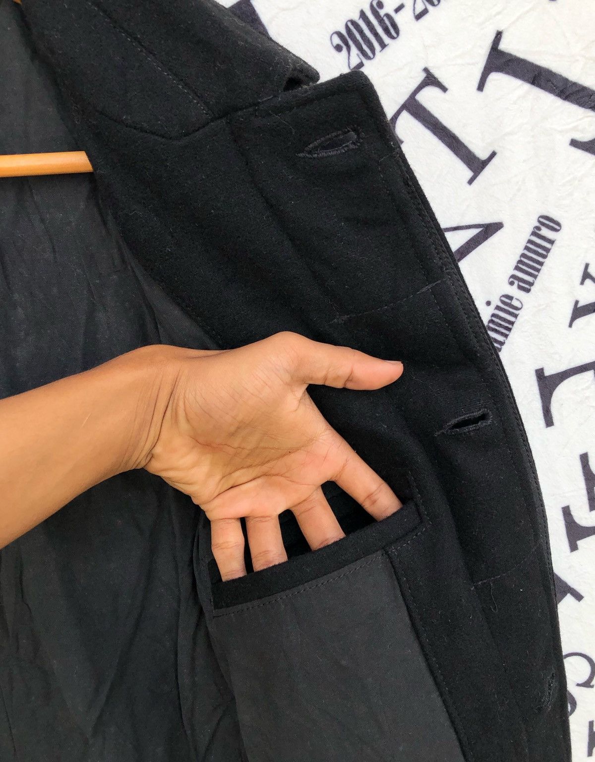 Gap × Japanese Brand 🔥Vintage GAP Wool Overcoat Button Jacket Size US L / EU 52-54 / 3 - 18 Thumbnail
