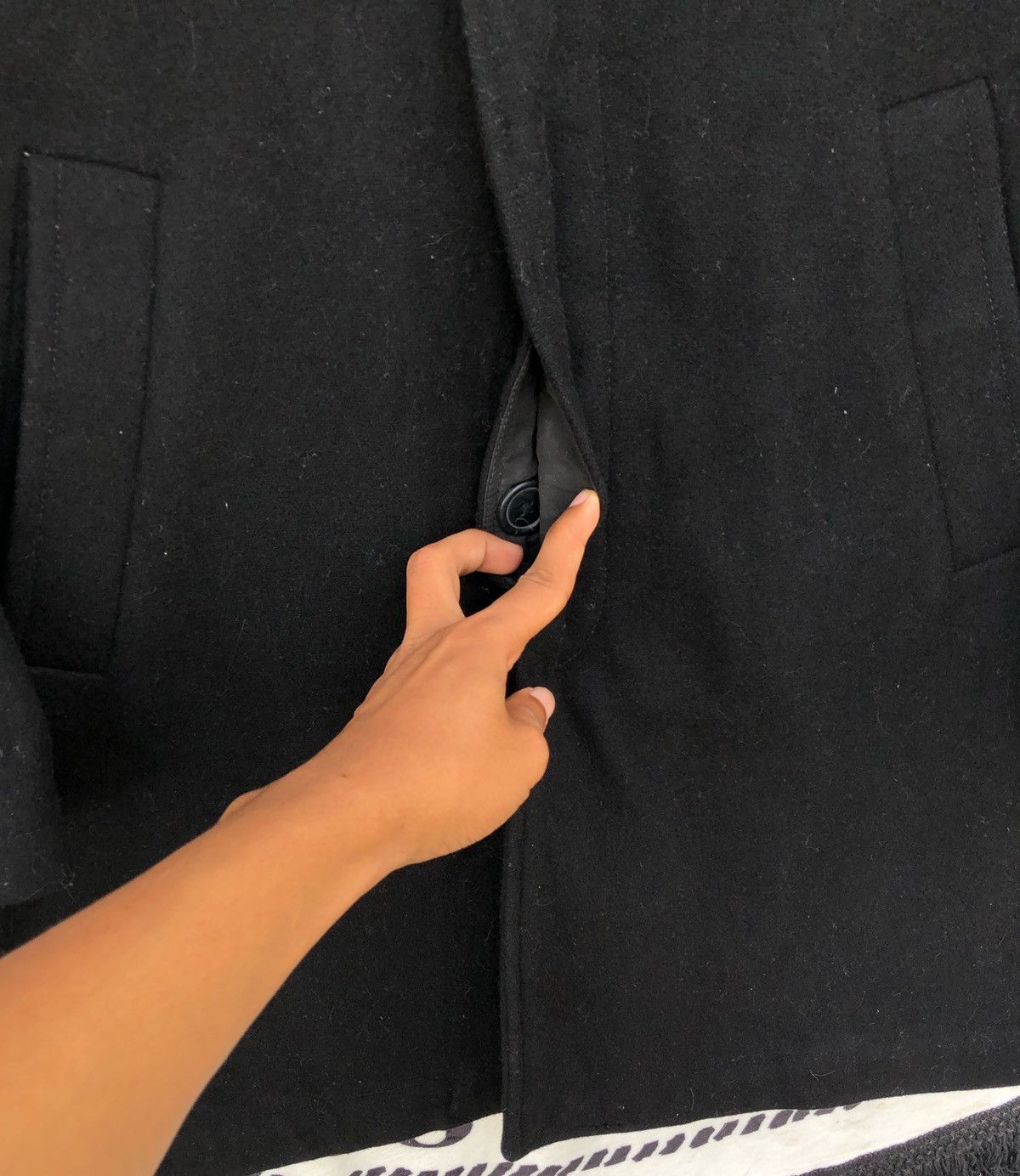 Gap × Japanese Brand 🔥Vintage GAP Wool Overcoat Button Jacket Size US L / EU 52-54 / 3 - 15 Thumbnail