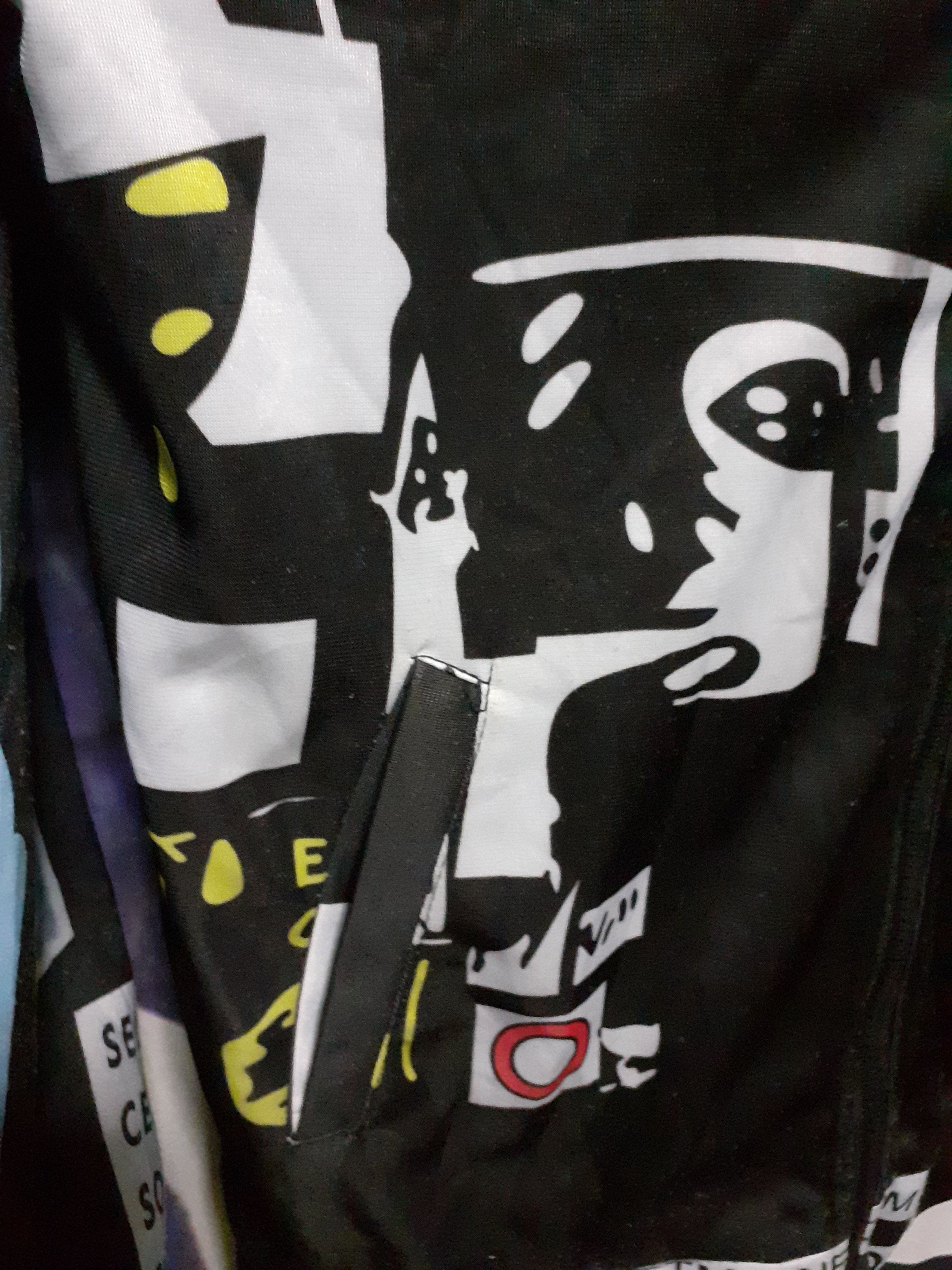 Other Lidaren Overprint Street Fashion Punk Music Bomber jacket Size US M / EU 48-50 / 2 - 8 Thumbnail