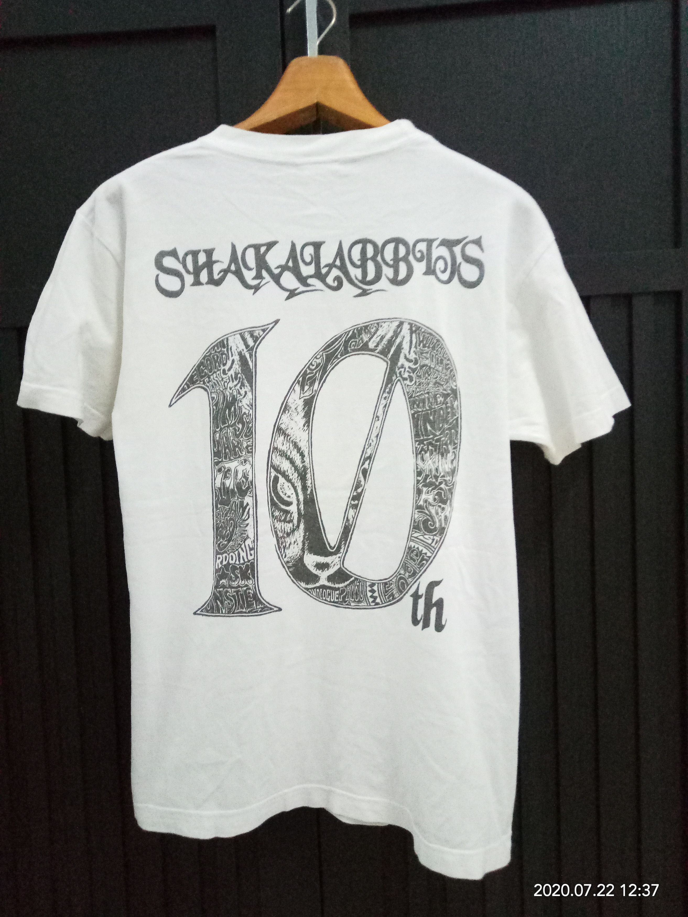 Band Tees Vintage Shakalabbits Japanese band x RNA inc Size US M / EU 48-50 / 2 - 5 Thumbnail