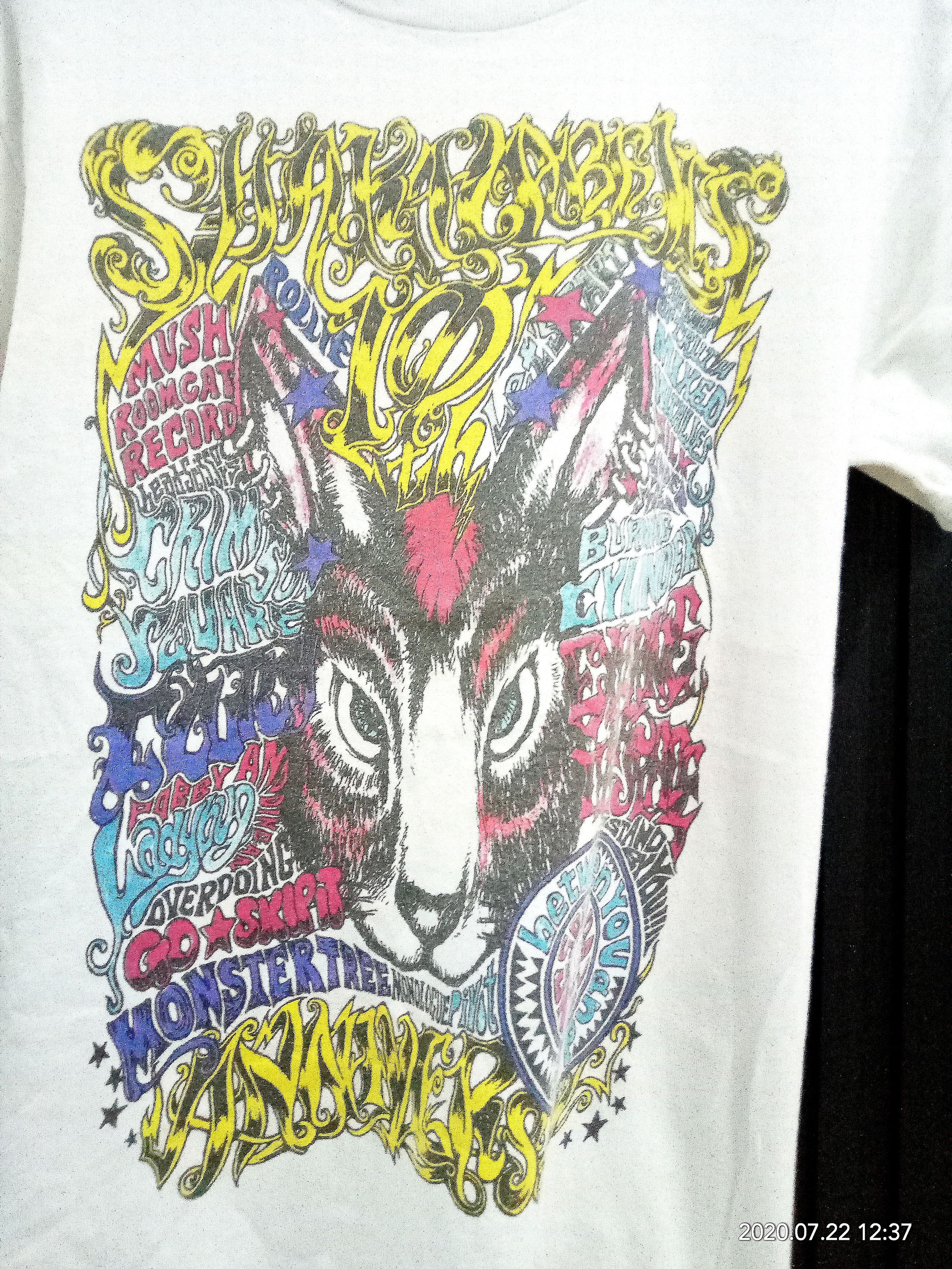 Band Tees Vintage Shakalabbits Japanese band x RNA inc Size US M / EU 48-50 / 2 - 3 Thumbnail