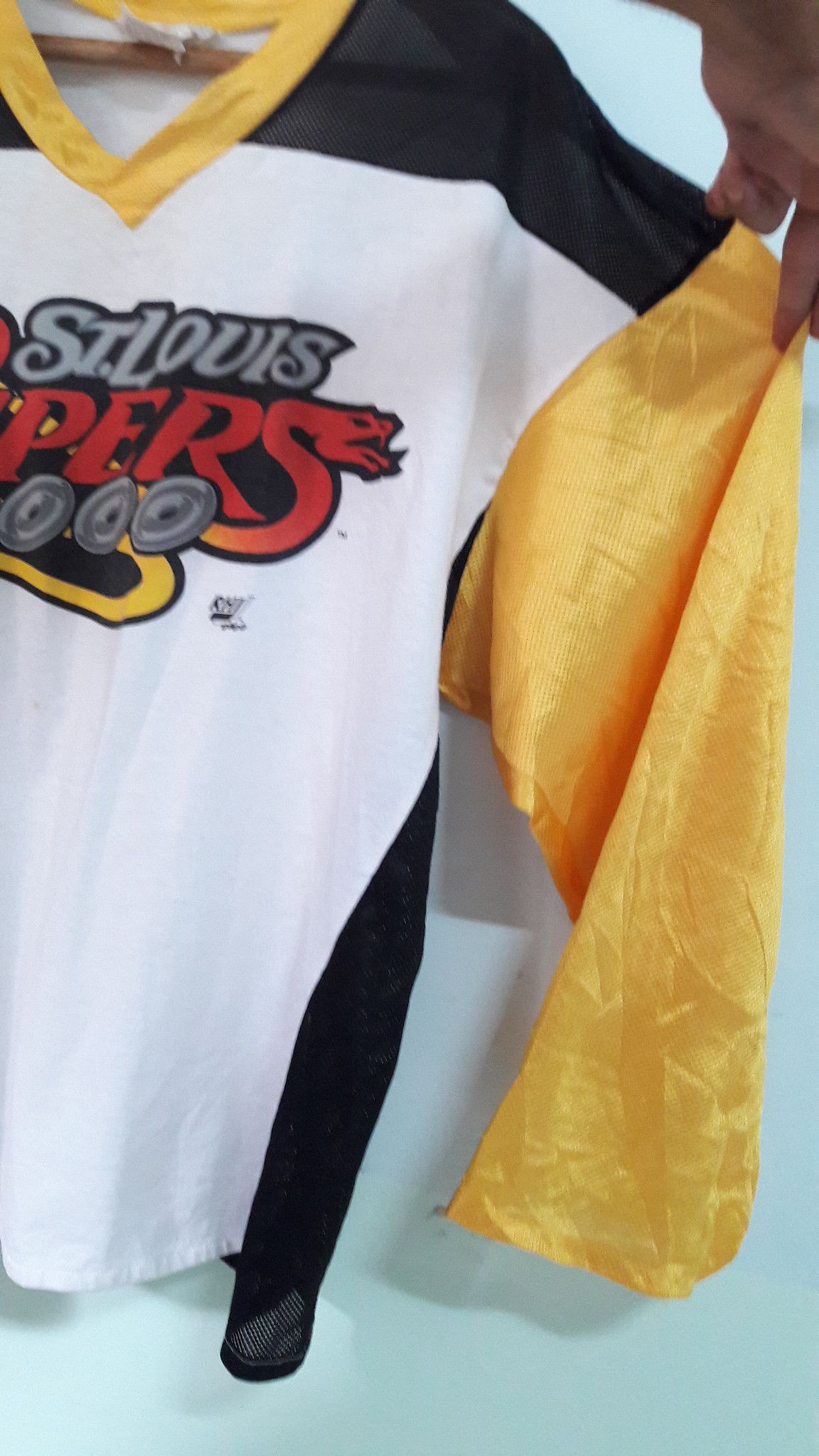 Vintage Vintage St.Louis Viper Baseball Jersey 80s Made In Usa Size US L / EU 52-54 / 3 - 3 Thumbnail