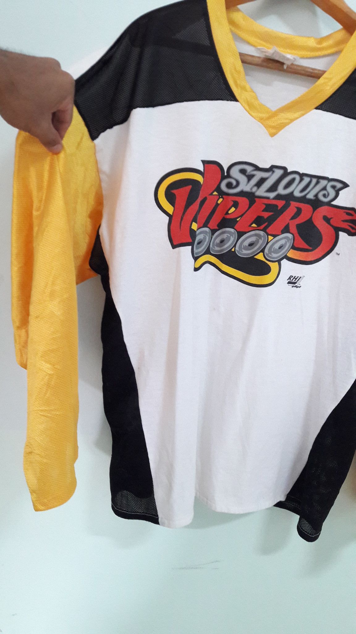 Vintage Vintage St.Louis Viper Baseball Jersey 80s Made In Usa Size US L / EU 52-54 / 3 - 4 Thumbnail