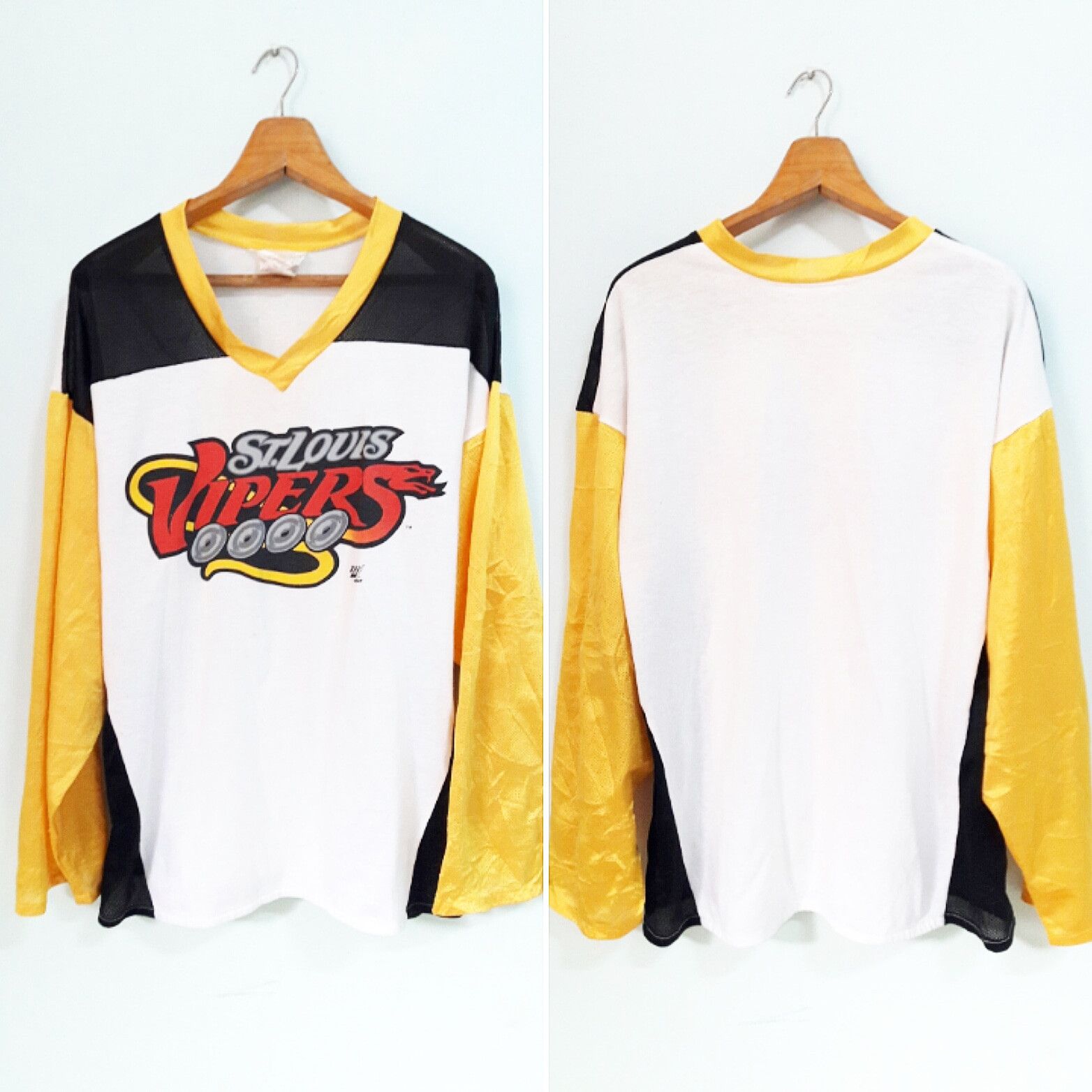 Vintage Vintage St.Louis Viper Baseball Jersey 80s Made In Usa Size US L / EU 52-54 / 3 - 1 Thumbnail