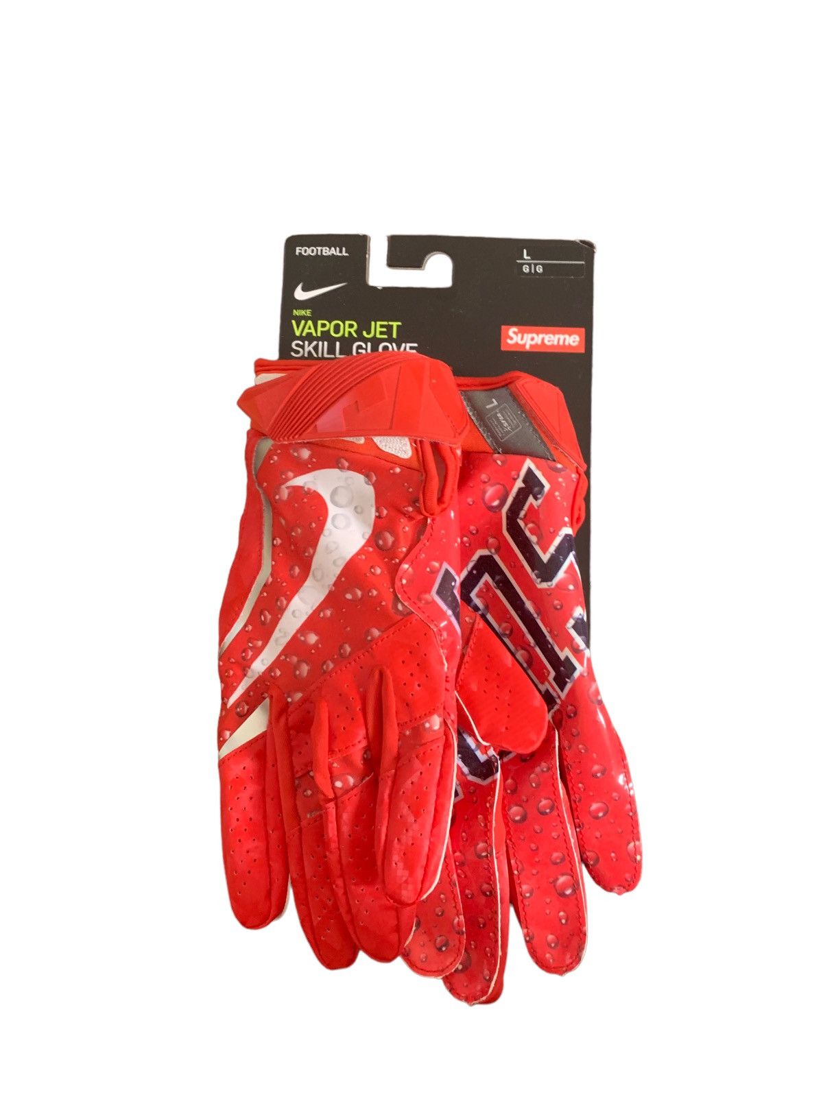 Nike supreme football gloves.  Football gloves, Gloves, Football