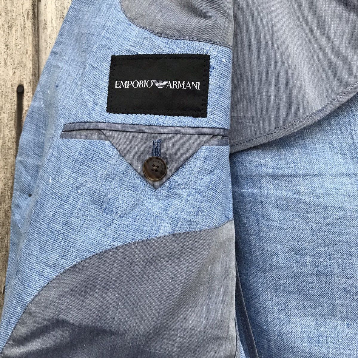 Emporio Armani × Vintage Vintage Emporio Armani Blazer Size 48R - 7 Thumbnail