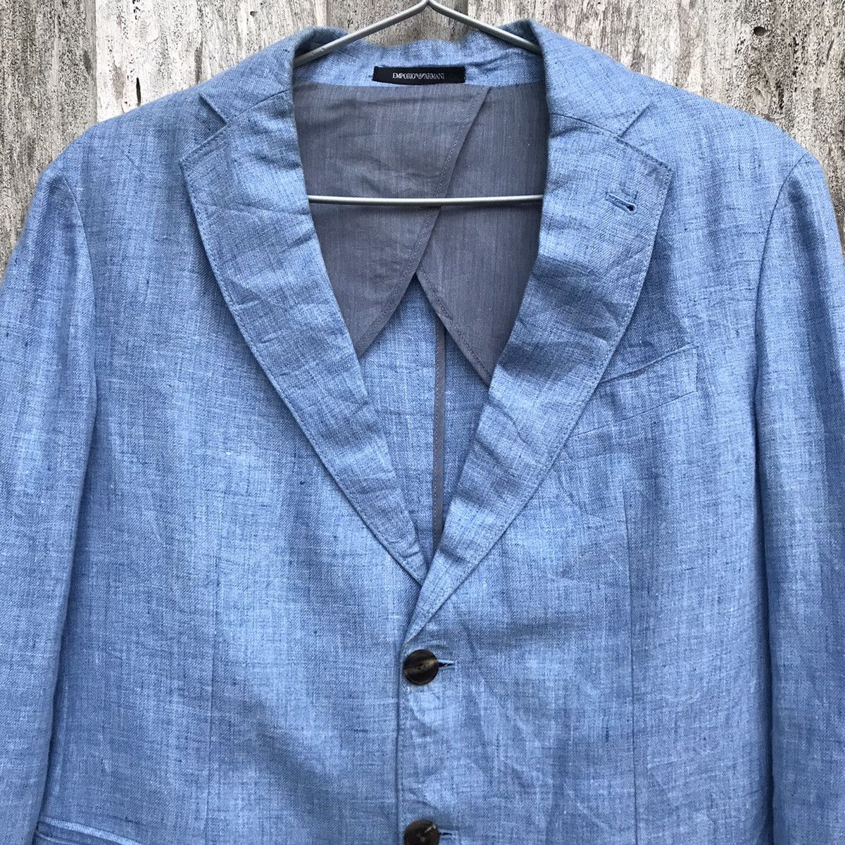 Emporio Armani × Vintage Vintage Emporio Armani Blazer Size 48R - 2 Thumbnail