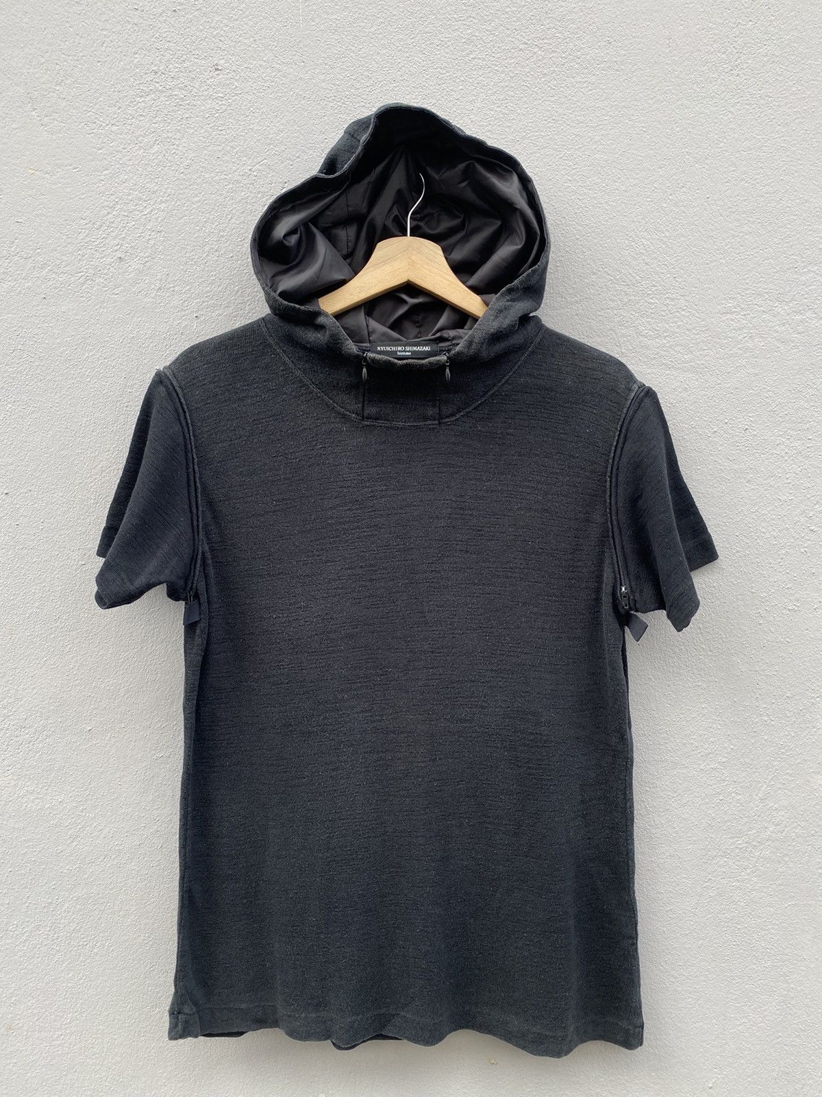 Japanese Brand rare 90s ryuichiro shimazaki homme detachable sleeve+hoodie Size US M / EU 48-50 / 2 - 3 Thumbnail