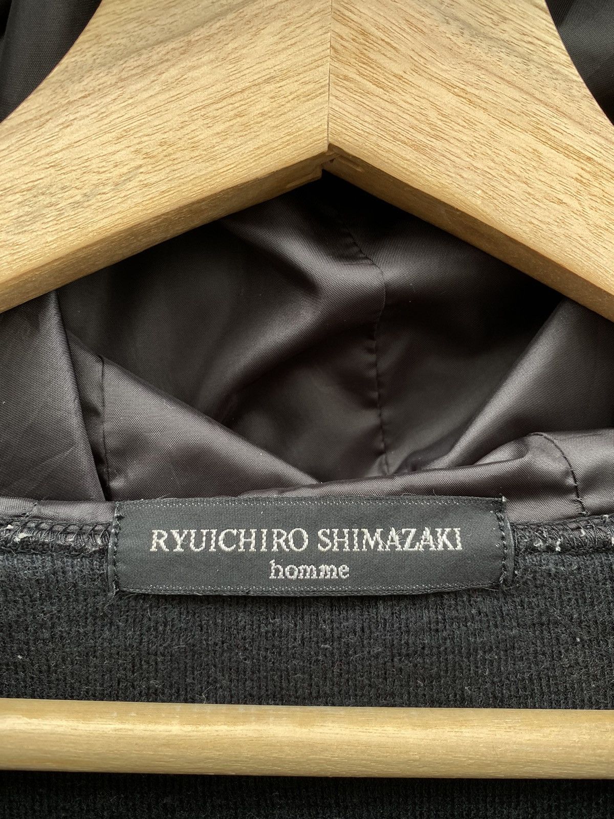Japanese Brand rare 90s ryuichiro shimazaki homme detachable sleeve+hoodie Size US M / EU 48-50 / 2 - 6 Thumbnail
