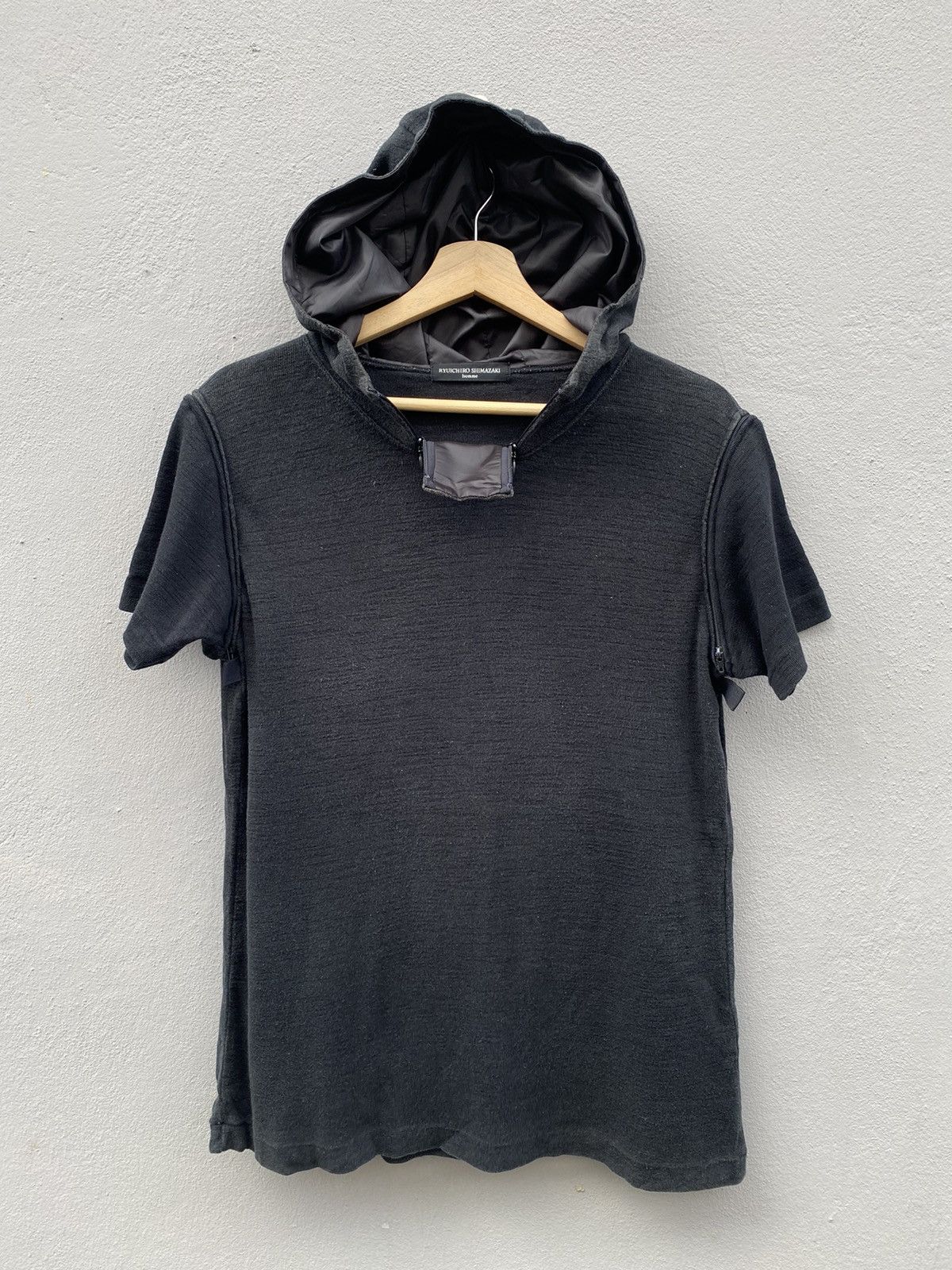 Japanese Brand rare 90s ryuichiro shimazaki homme detachable sleeve+hoodie Size US M / EU 48-50 / 2 - 2 Thumbnail
