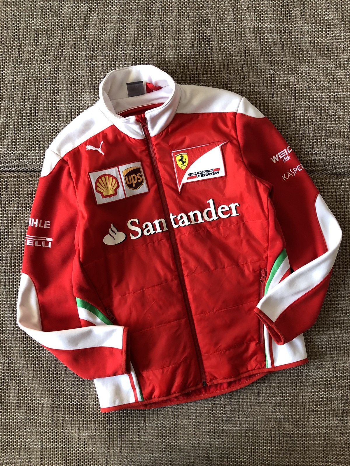 Ferrari × Formula 1 × Vintage Puma Scuderia Ferrari F1 Racing Jacket ...