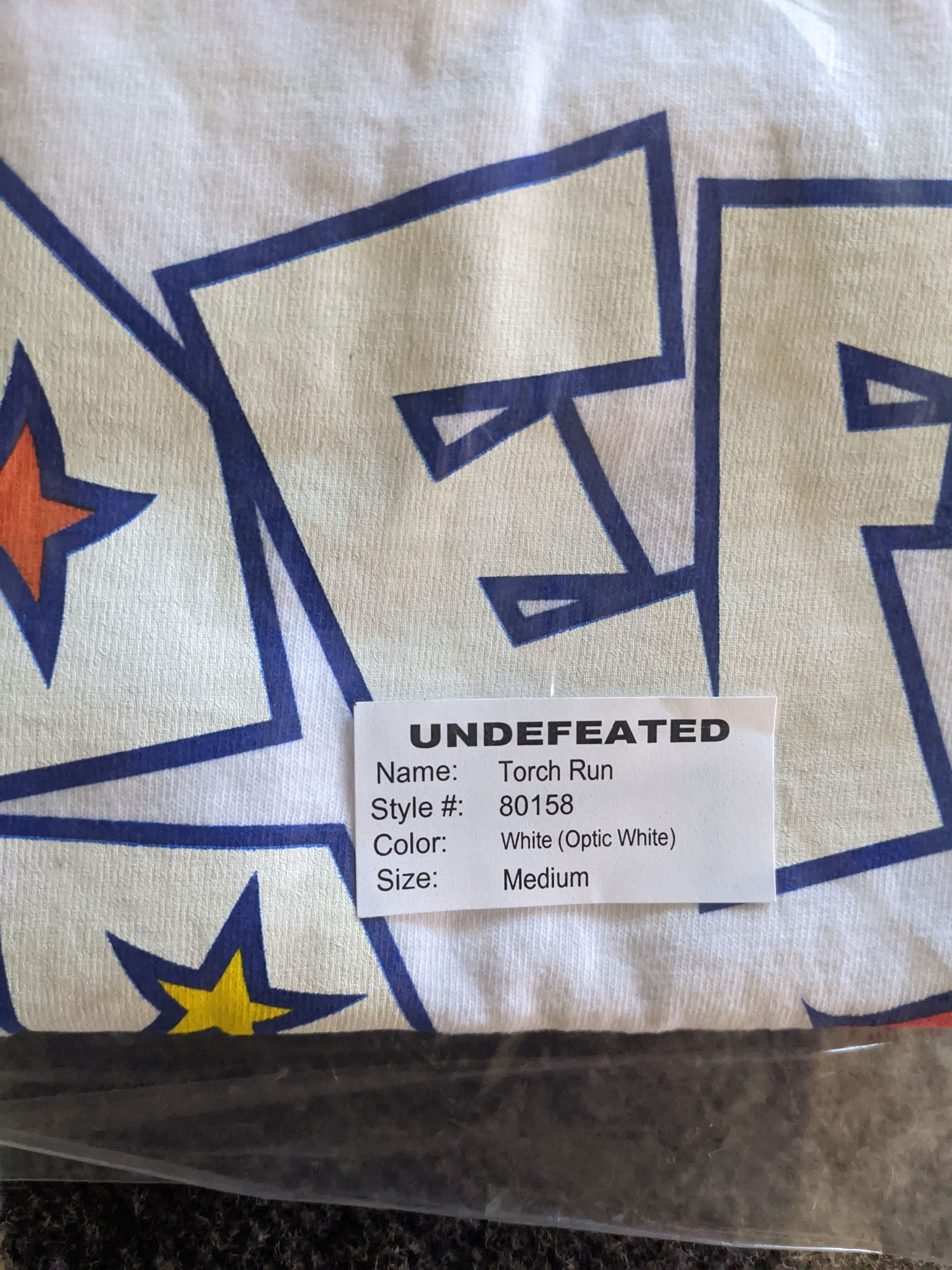 Undefeated Undefeated Torch Run T-shirt size Medium Size US M / EU 48-50 / 2 - 2 Thumbnail