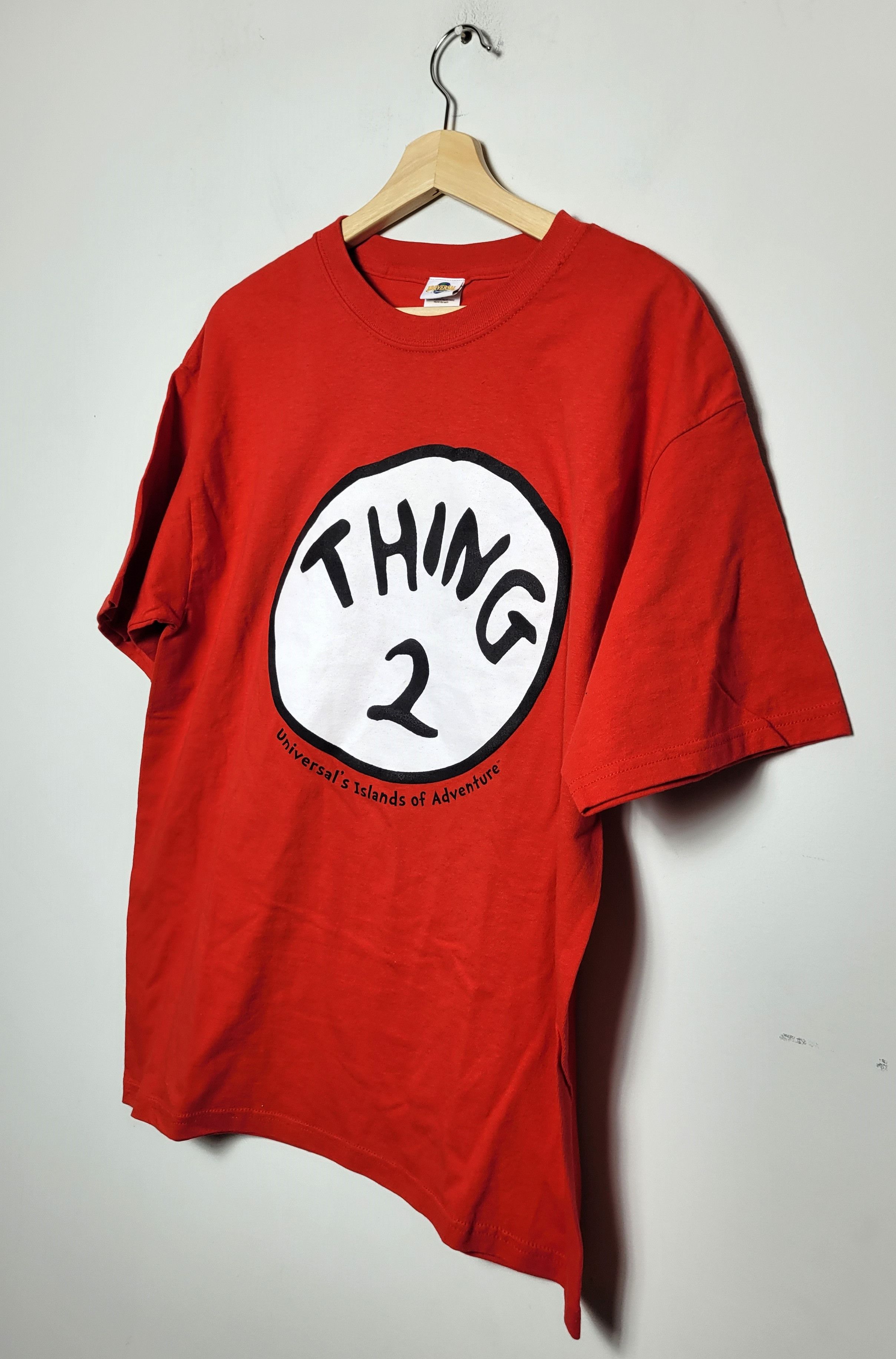 Universal Studios × Vintage Universal Studios Thing 2 DSWT T-shirt Size US XL / EU 56 / 4 - 4 Thumbnail