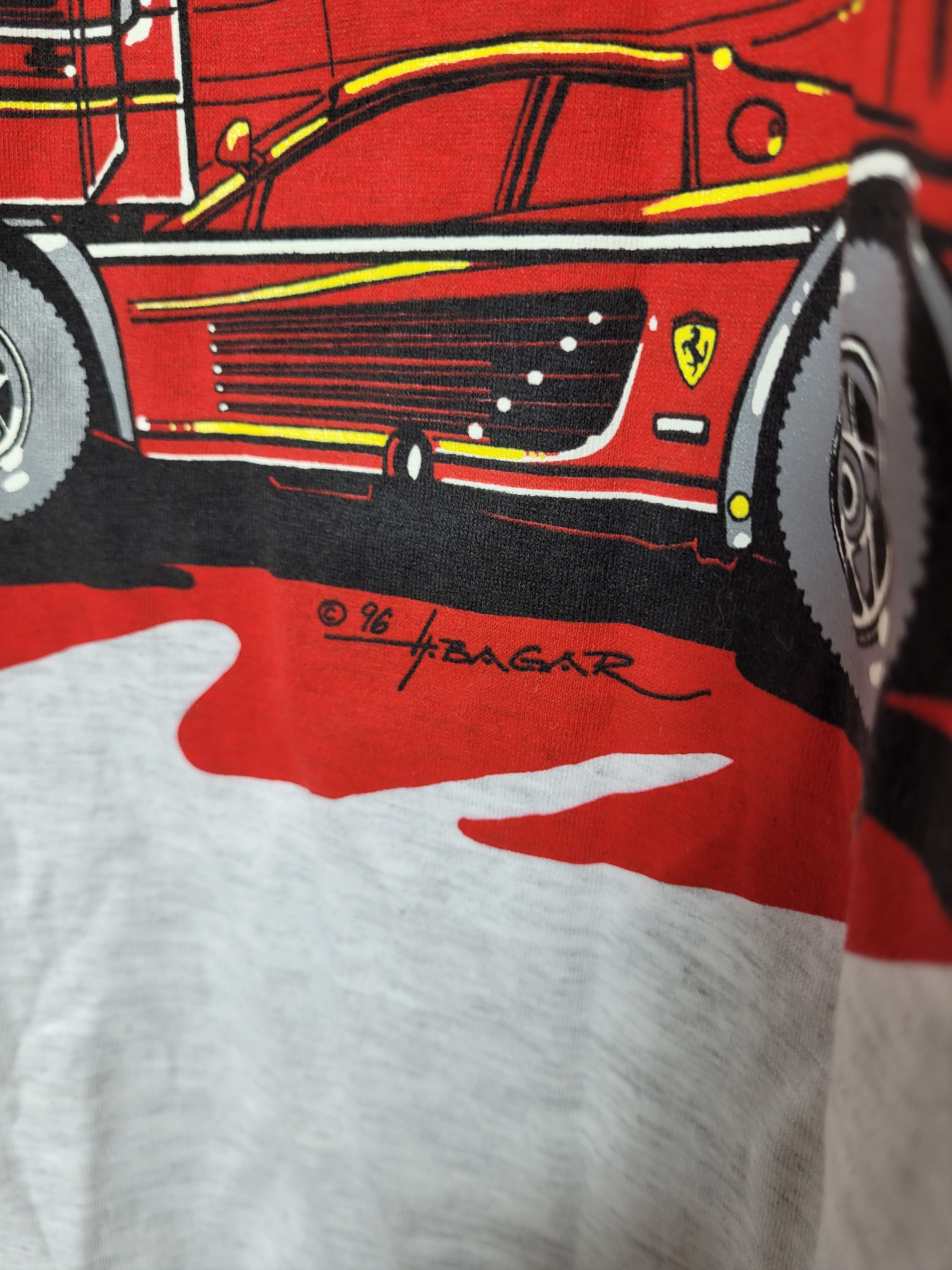 Ferrari × Vintage Eine Grosse Familie Ferrari Vintage T-shirt Cars 1996 Size US XL / EU 56 / 4 - 7 Thumbnail