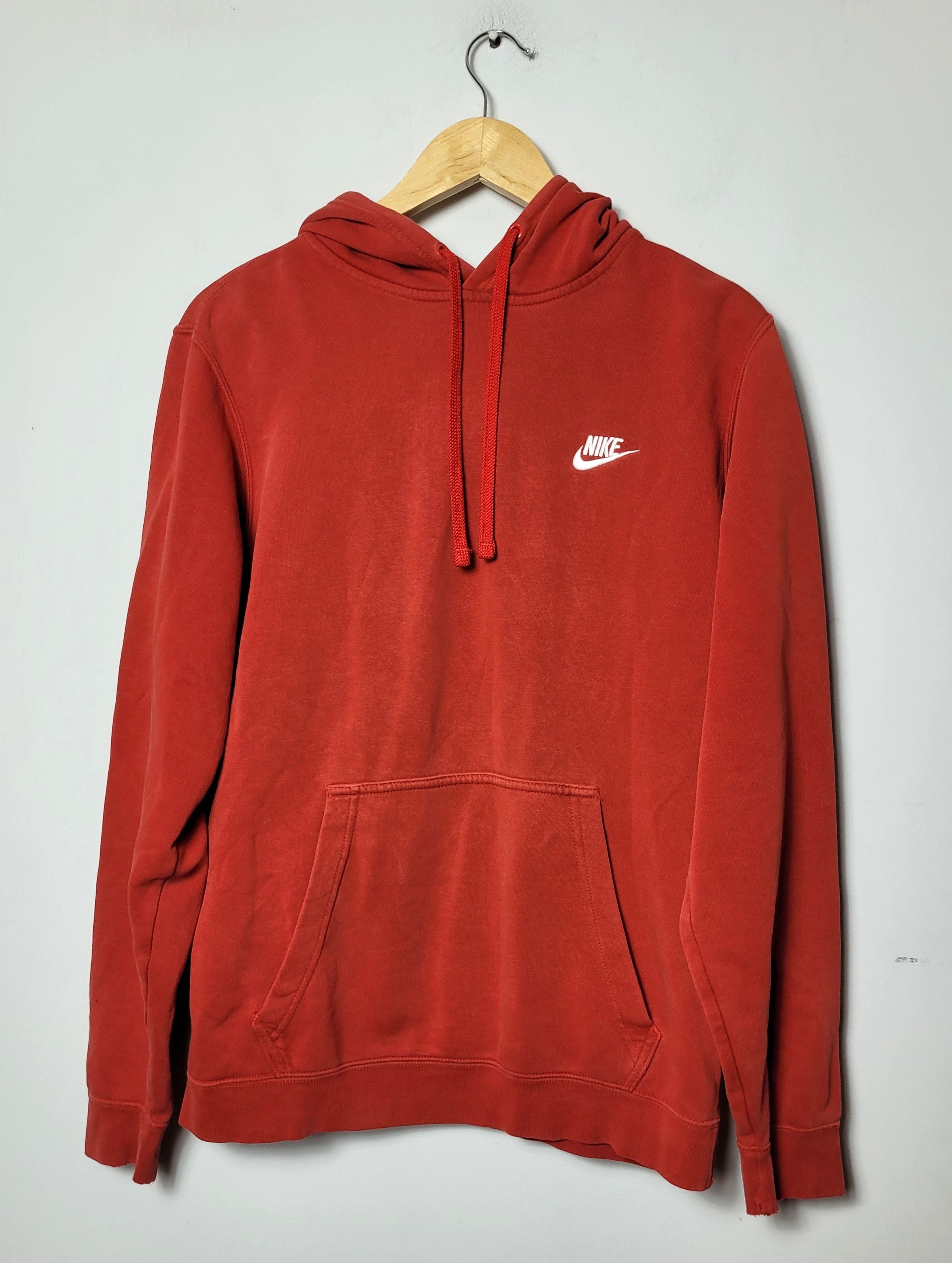Nike Nike vintage distressed hoodie swoosh Size US M / EU 48-50 / 2 - 1 Thumbnail