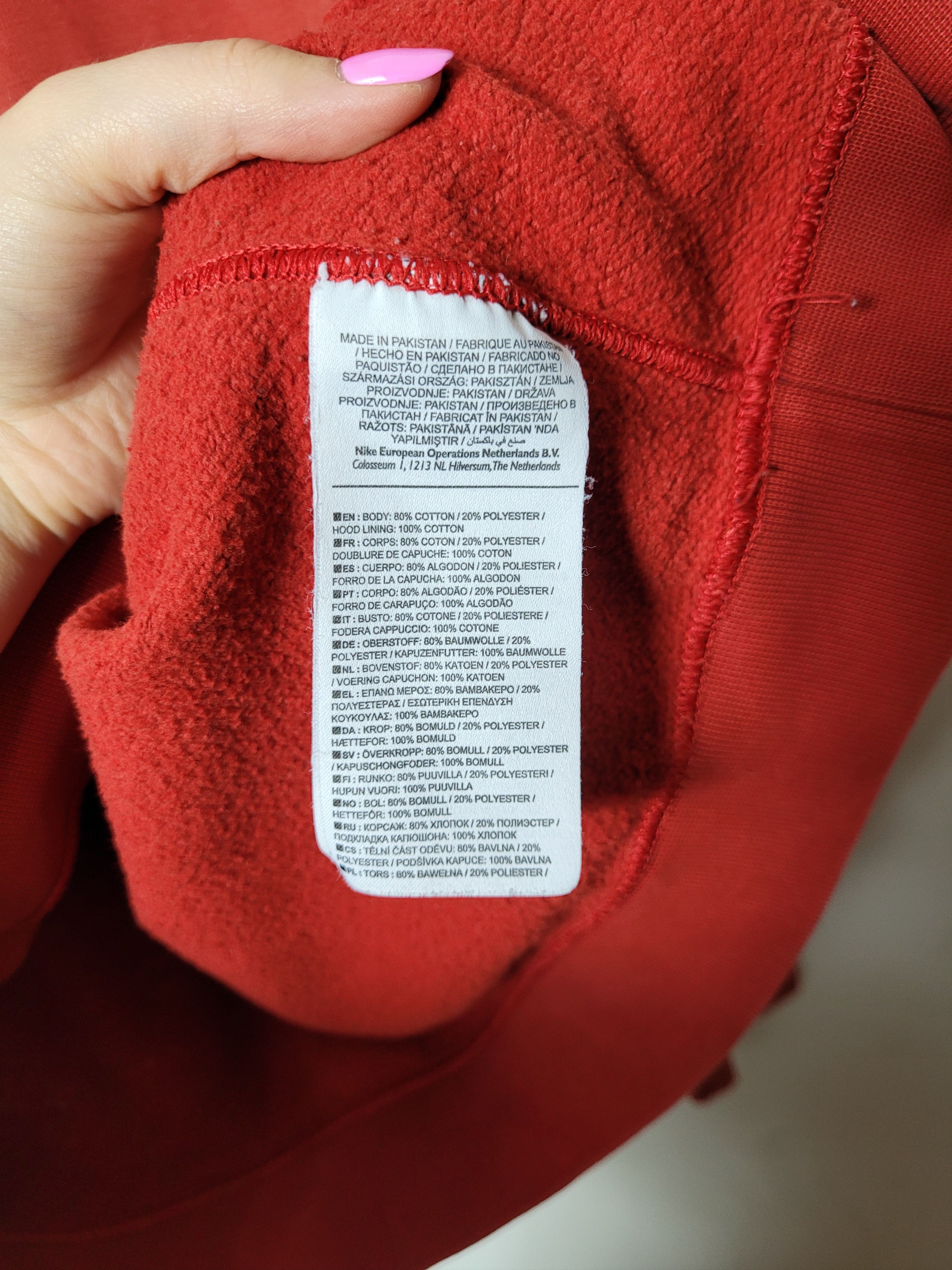 Nike Nike vintage distressed hoodie swoosh Size US M / EU 48-50 / 2 - 7 Thumbnail