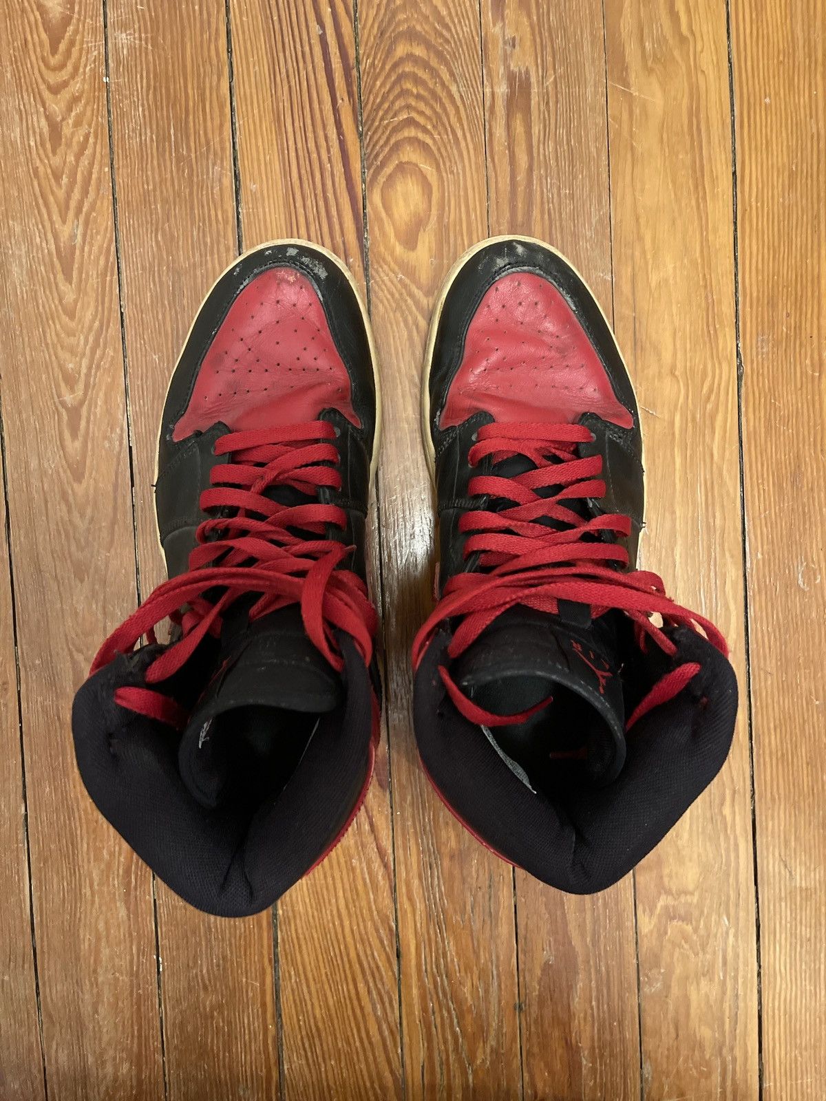 Jordan Brand Air Jordan 1 2009 Bred Retro Size US 10.5 / EU 43-44 - 4 Thumbnail