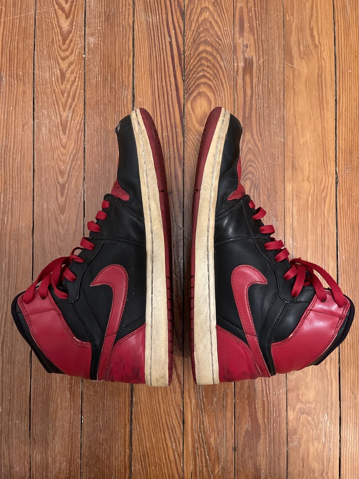 Jordan Brand Air Jordan 1 2009 Bred Retro Size US 10.5 / EU 43-44 - 5 Thumbnail