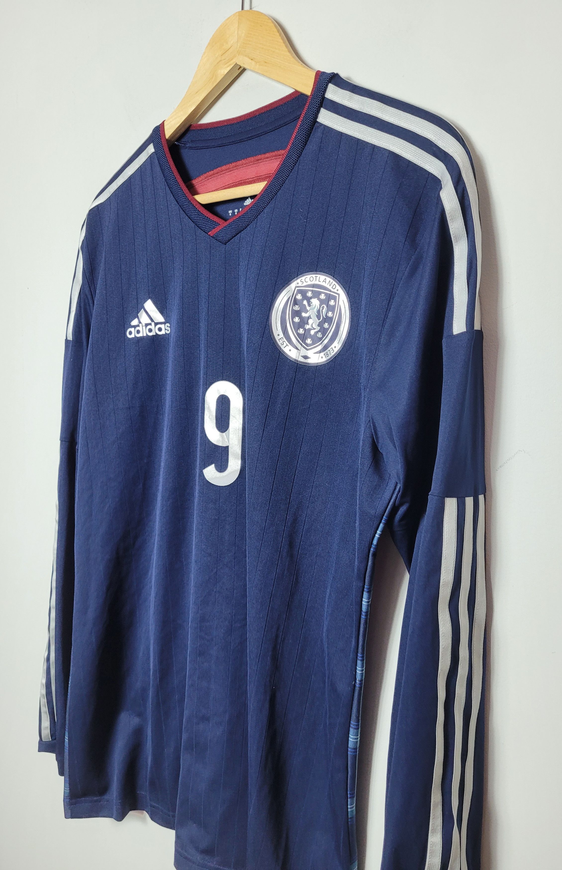 Adidas × Vintage Scotland Football Shirt Adidas Jersey 2013 Size US L / EU 52-54 / 3 - 4 Thumbnail