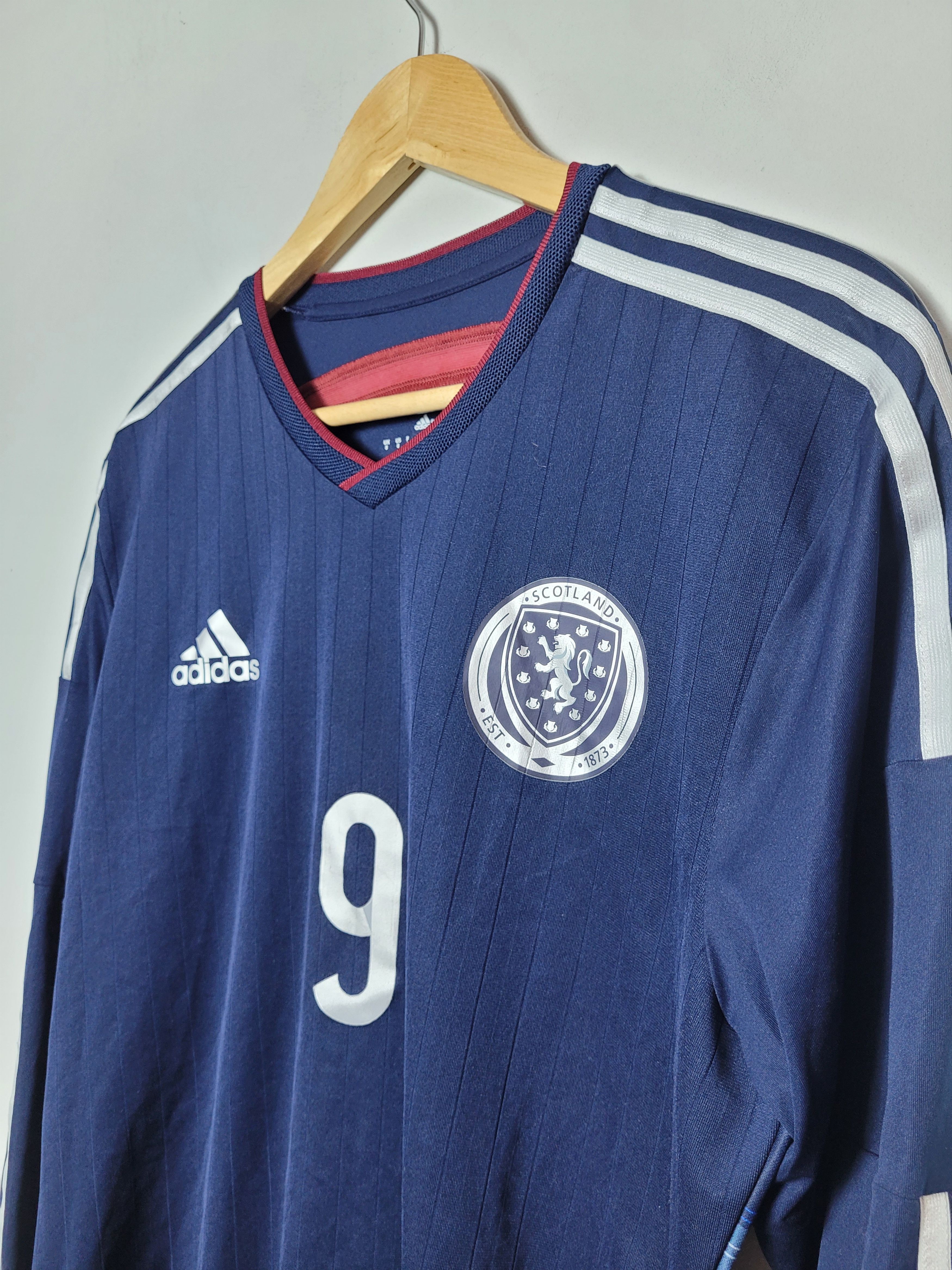 Adidas × Vintage Scotland Football Shirt Adidas Jersey 2013 Size US L / EU 52-54 / 3 - 5 Thumbnail