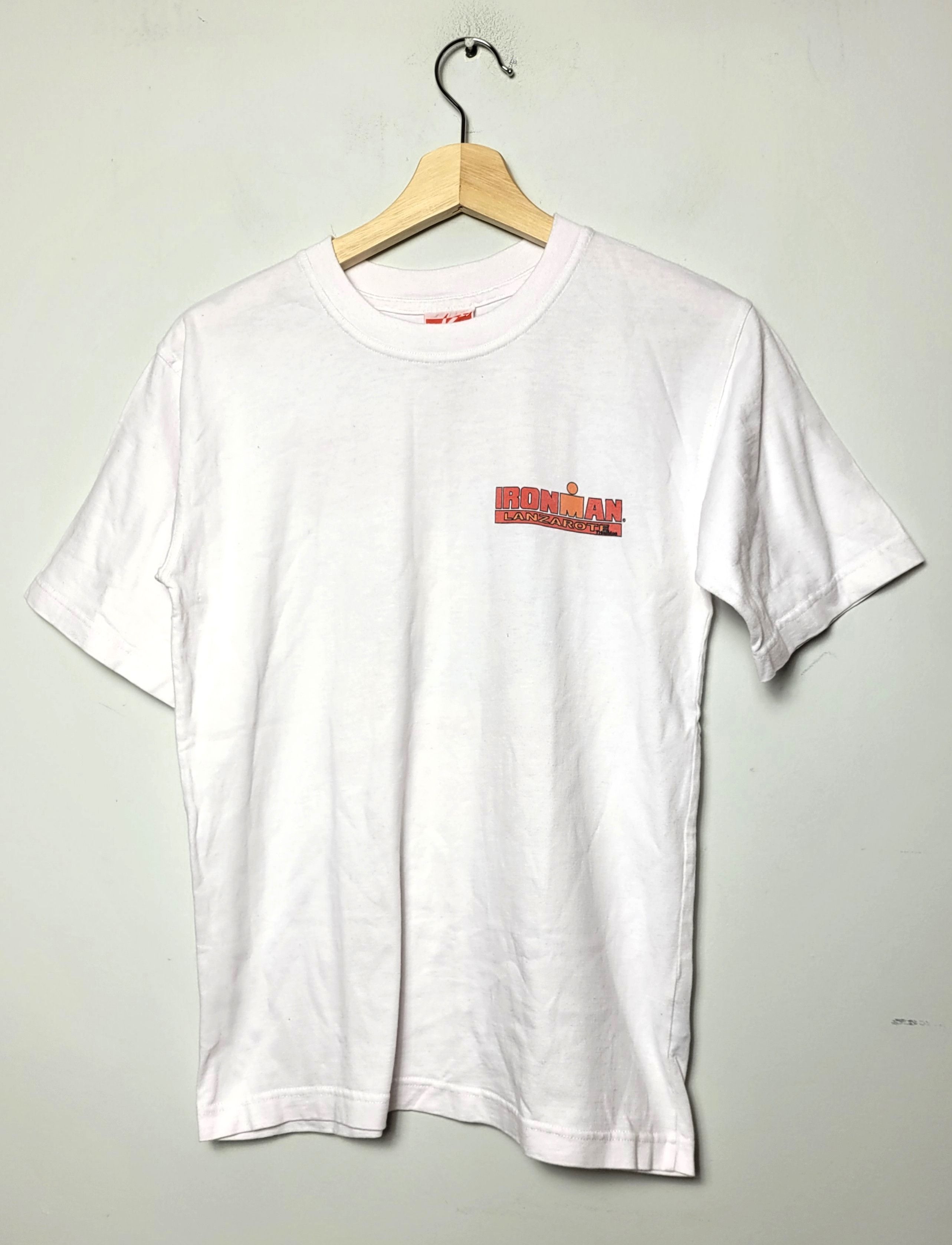 Ferrari × Harley Davidson × Vintage Vintage Lanzarote Canarias Triathlon T-shirt Sport 90s 00s Size US S / EU 44-46 / 1 - 2 Thumbnail