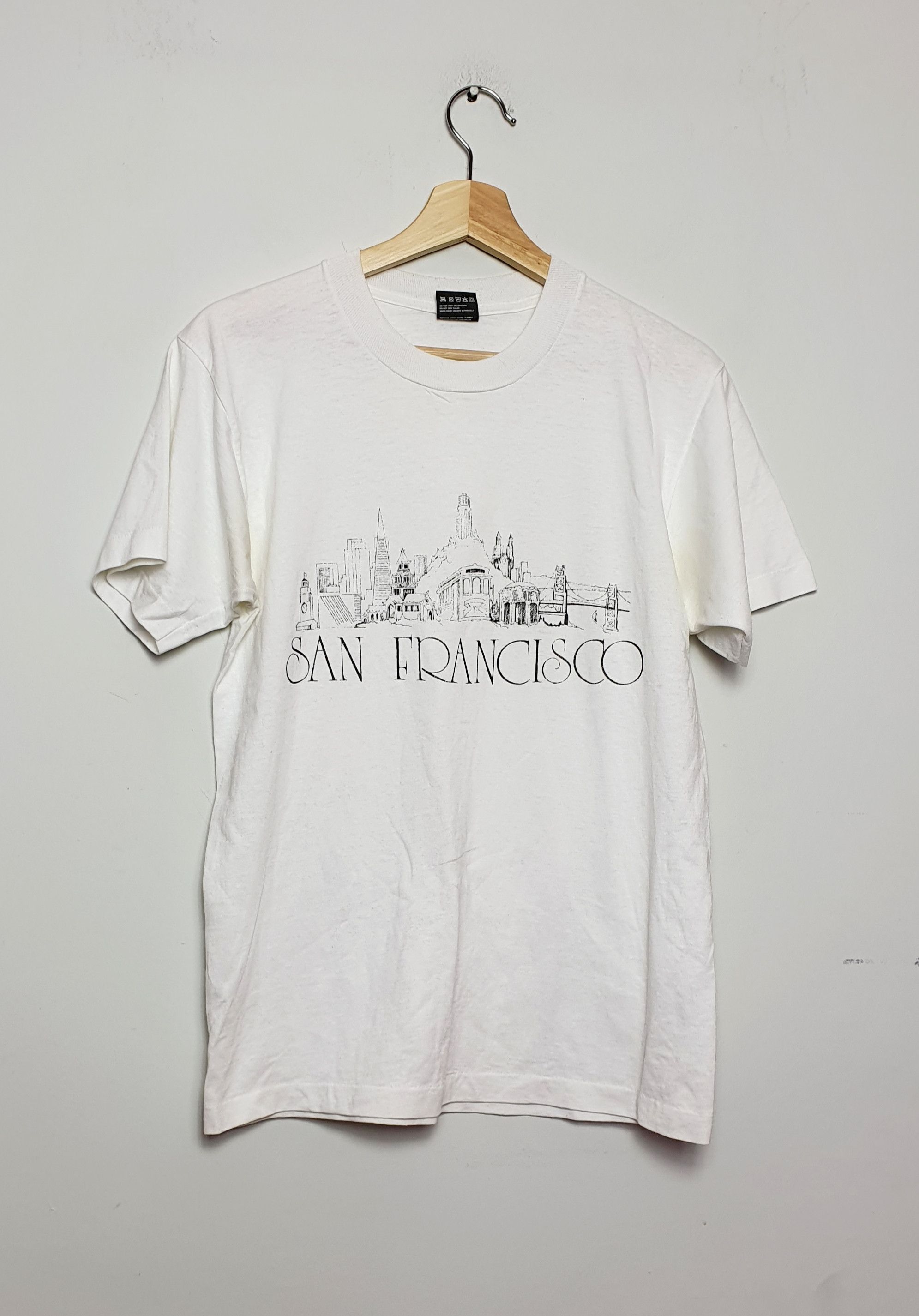 Vintage San Francisco 90s Vintage Single Stitch Made in USA T-shirt Size US M / EU 48-50 / 2 - 1 Thumbnail