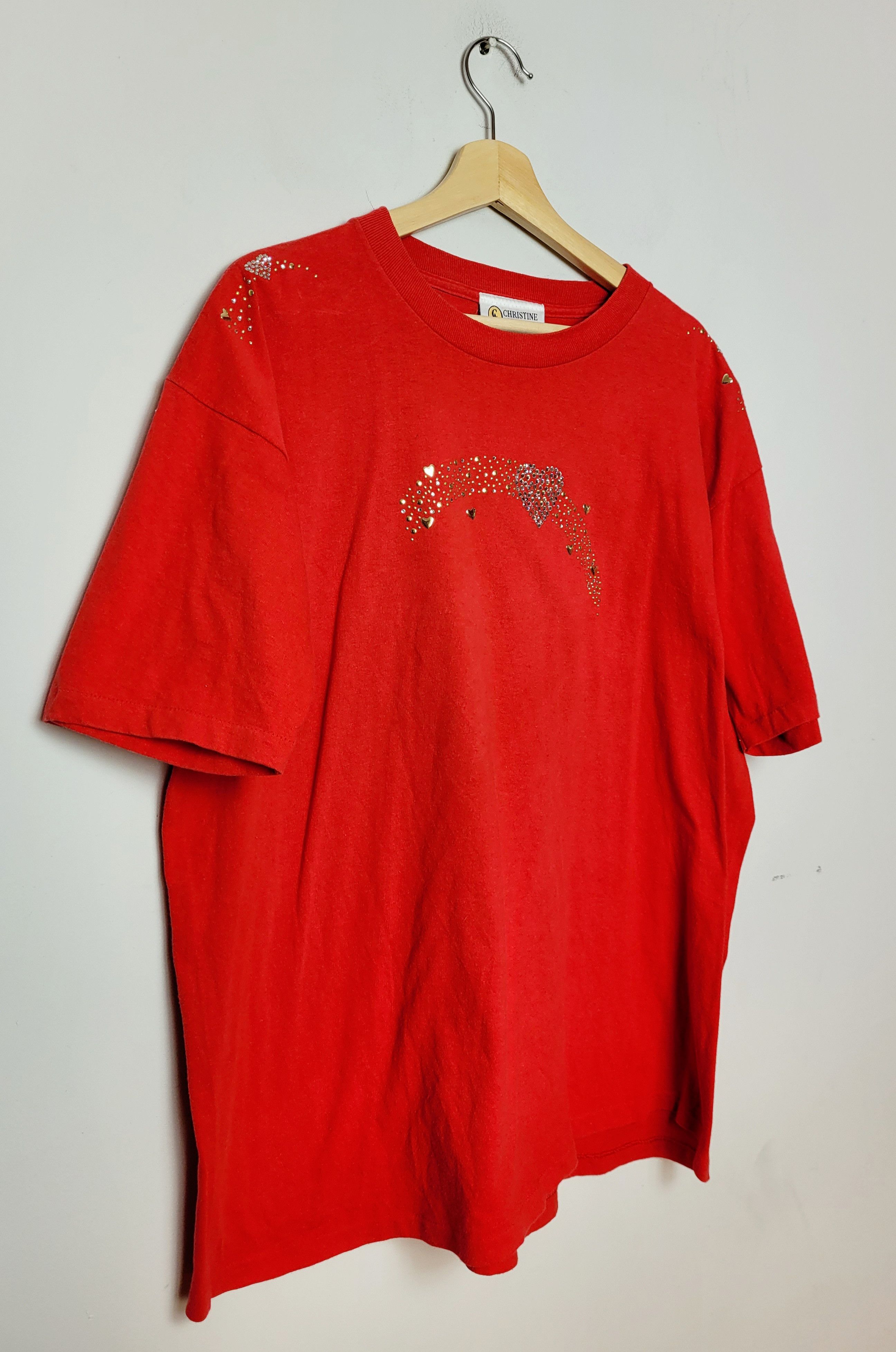 Ed Hardy × Vintage Christine Alexander Made in USA Vintage T-shirt Size US XL / EU 56 / 4 - 7 Thumbnail