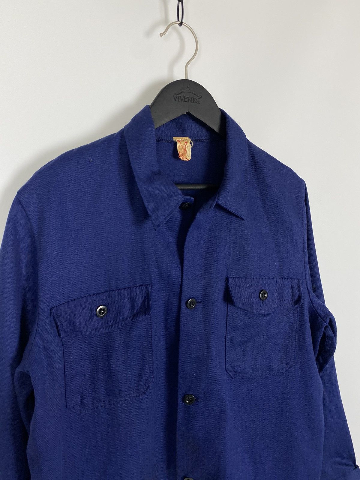 Vintage 70s Vintage Faded Getzner Work Jacket Size US L / EU 52-54 / 3 - 2 Thumbnail