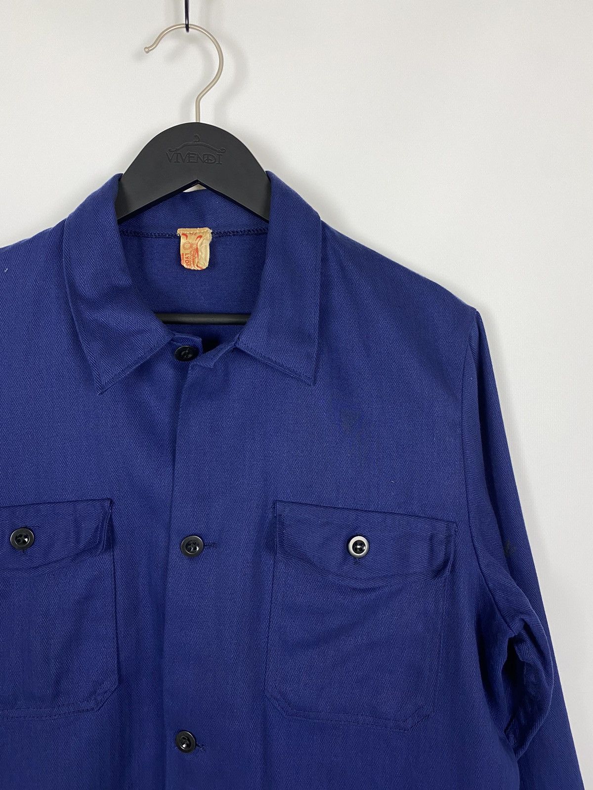 Vintage 70s Vintage Faded Getzner Work Jacket Size US L / EU 52-54 / 3 - 3 Thumbnail