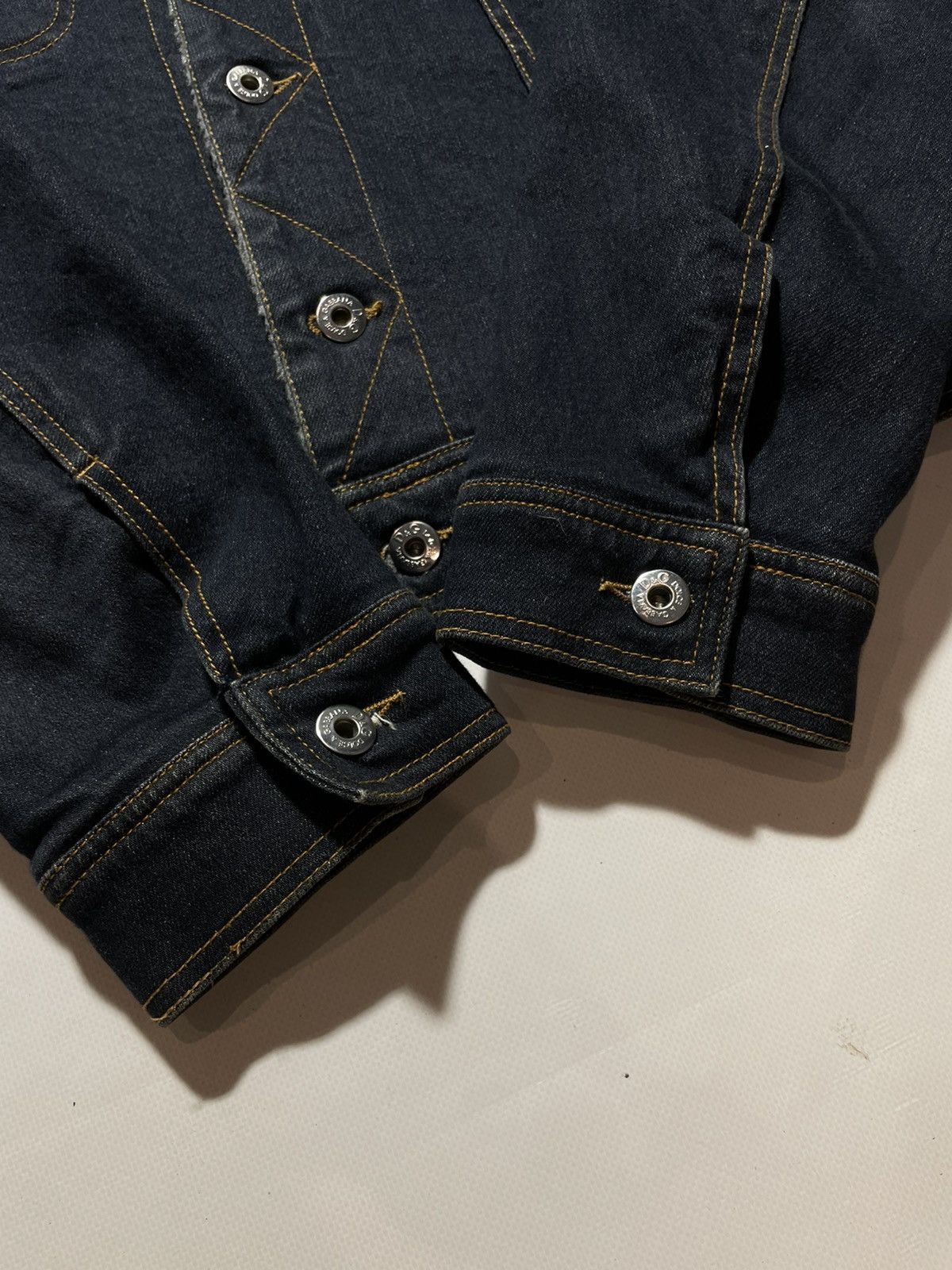 Dolce & Gabbana Dolce & Gabbana Sherpa Denim Jacket Size US XXL / EU 58 / 5 - 10 Thumbnail