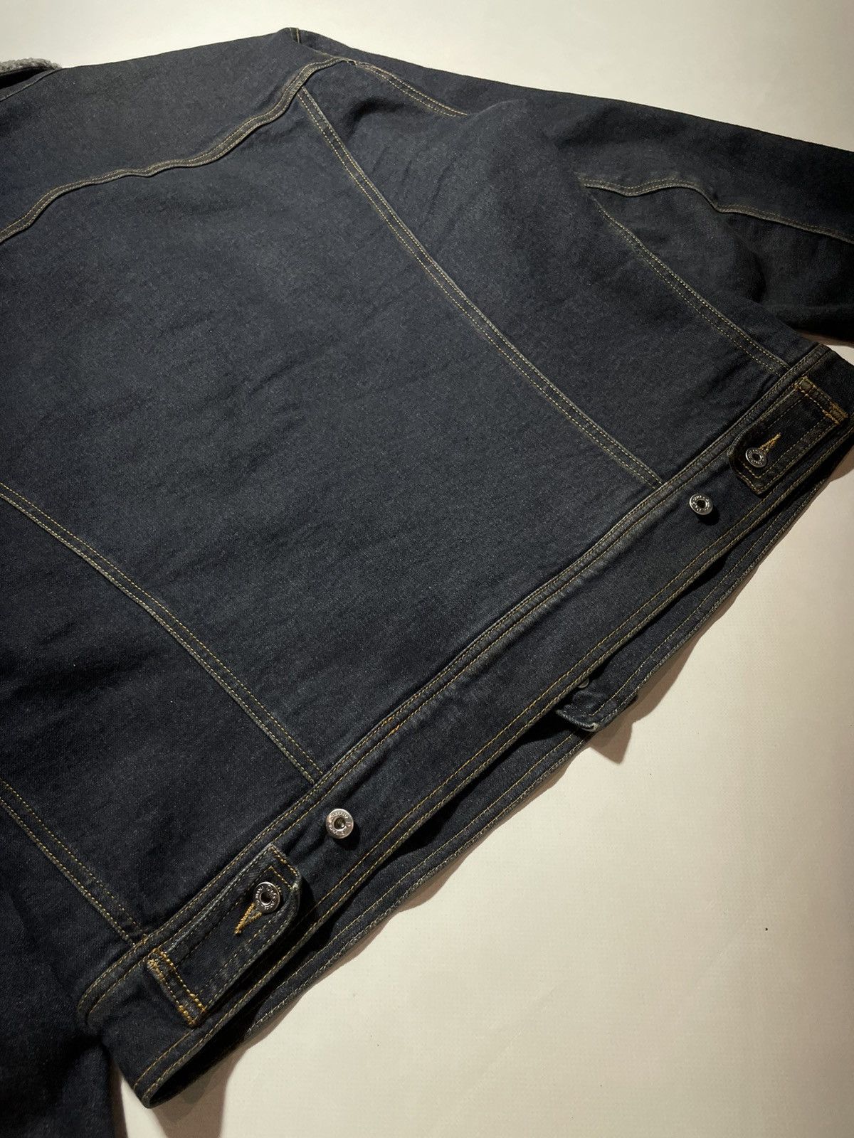 Dolce & Gabbana Dolce & Gabbana Sherpa Denim Jacket Size US XXL / EU 58 / 5 - 12 Thumbnail
