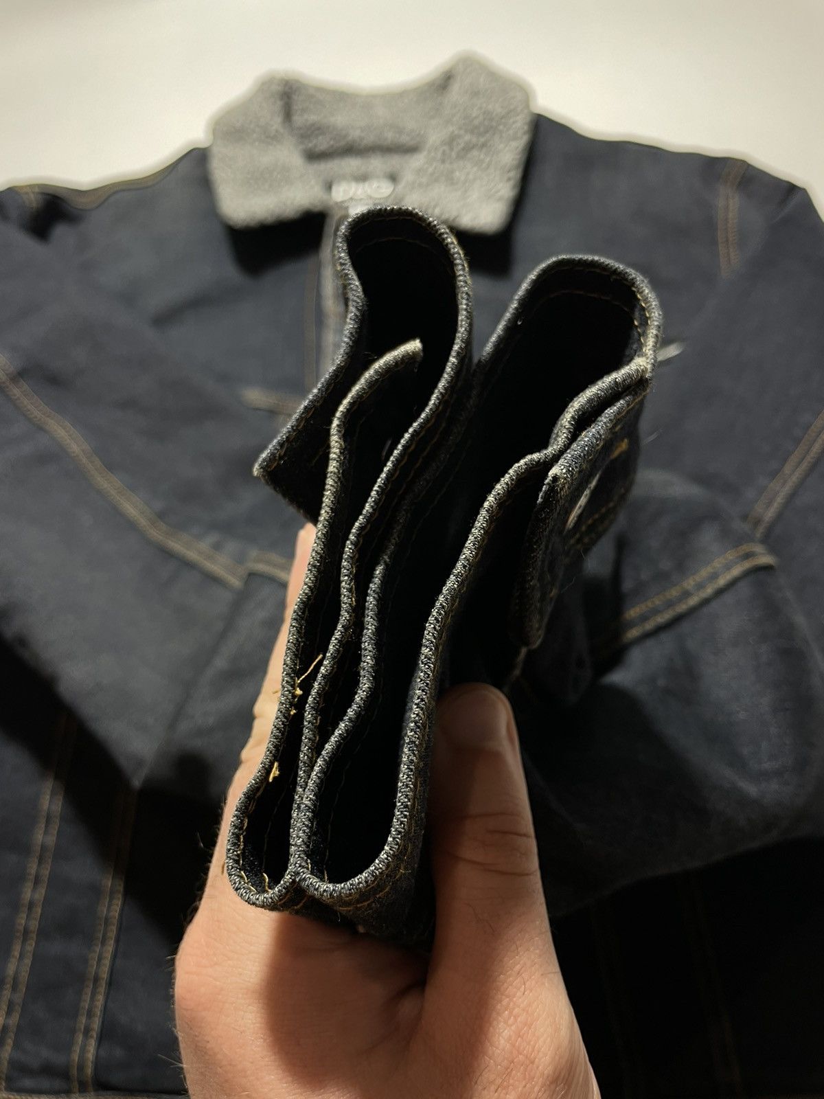 Dolce & Gabbana Dolce & Gabbana Sherpa Denim Jacket Size US XXL / EU 58 / 5 - 14 Thumbnail