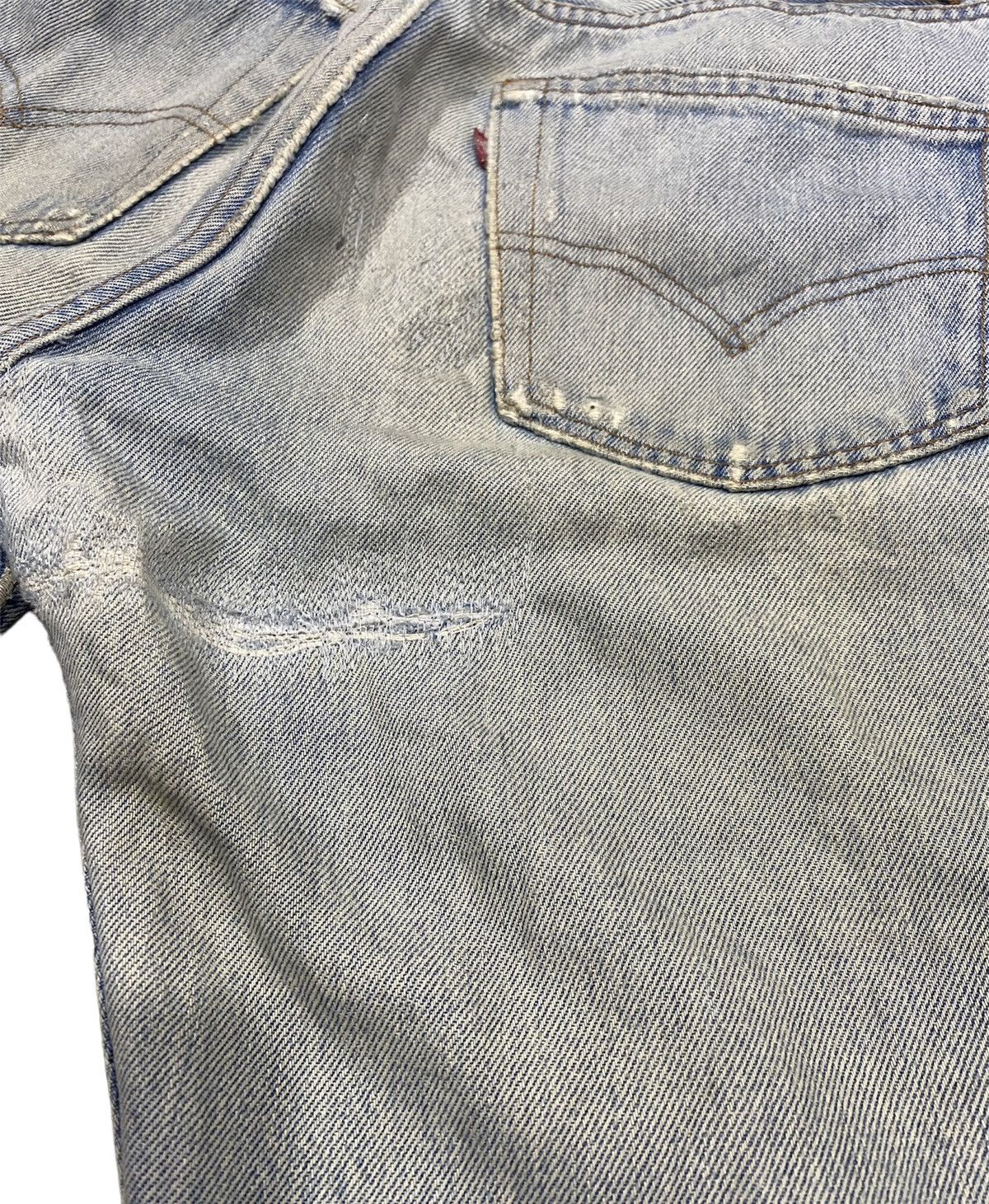 Levi's × Vintage VINTAGE LEVIS 501 DISTRESS KURT COBAIN STYLE GRUNGE Size US 32 / EU 48 - 5 Thumbnail