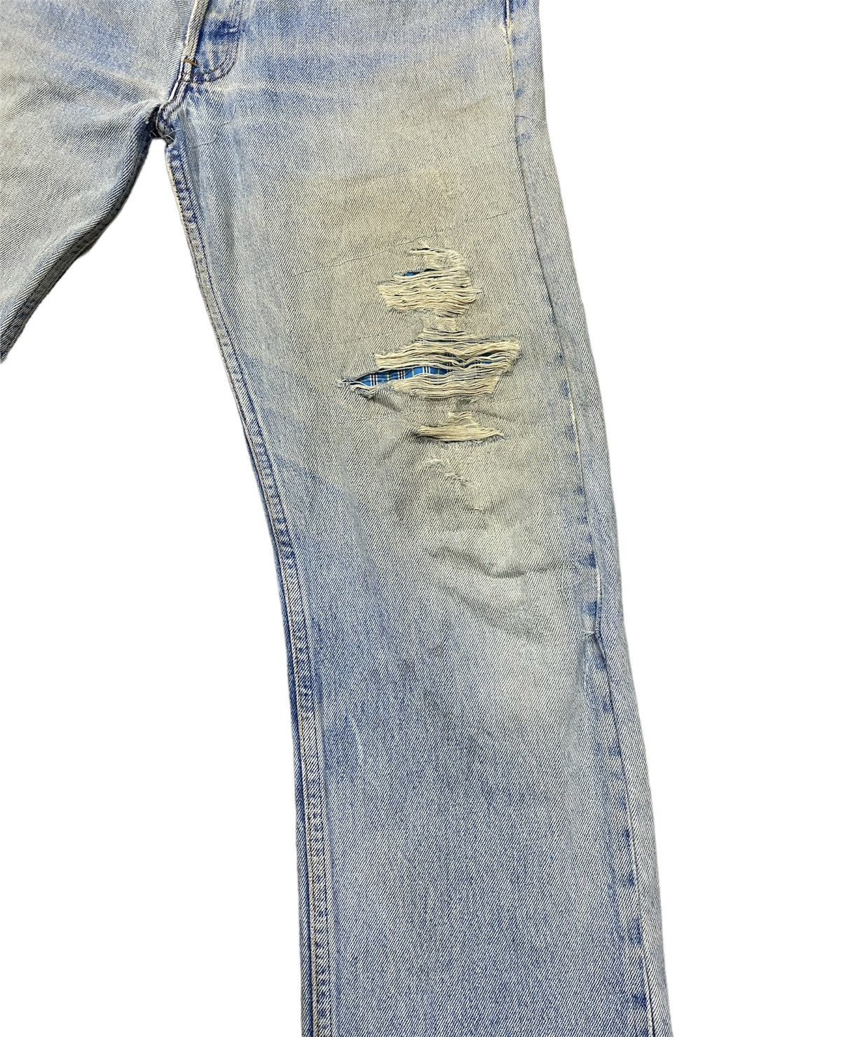 Levi's × Vintage VINTAGE LEVIS 501 DISTRESS KURT COBAIN STYLE GRUNGE Size US 32 / EU 48 - 2 Thumbnail