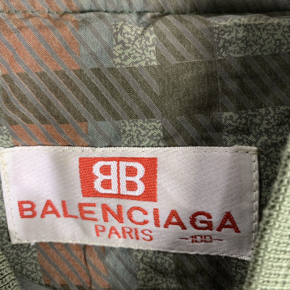 Balenciaga Vintage Balenciaga Paris Plaid Bomber Jacket Size US L / EU 52-54 / 3 - 6 Thumbnail