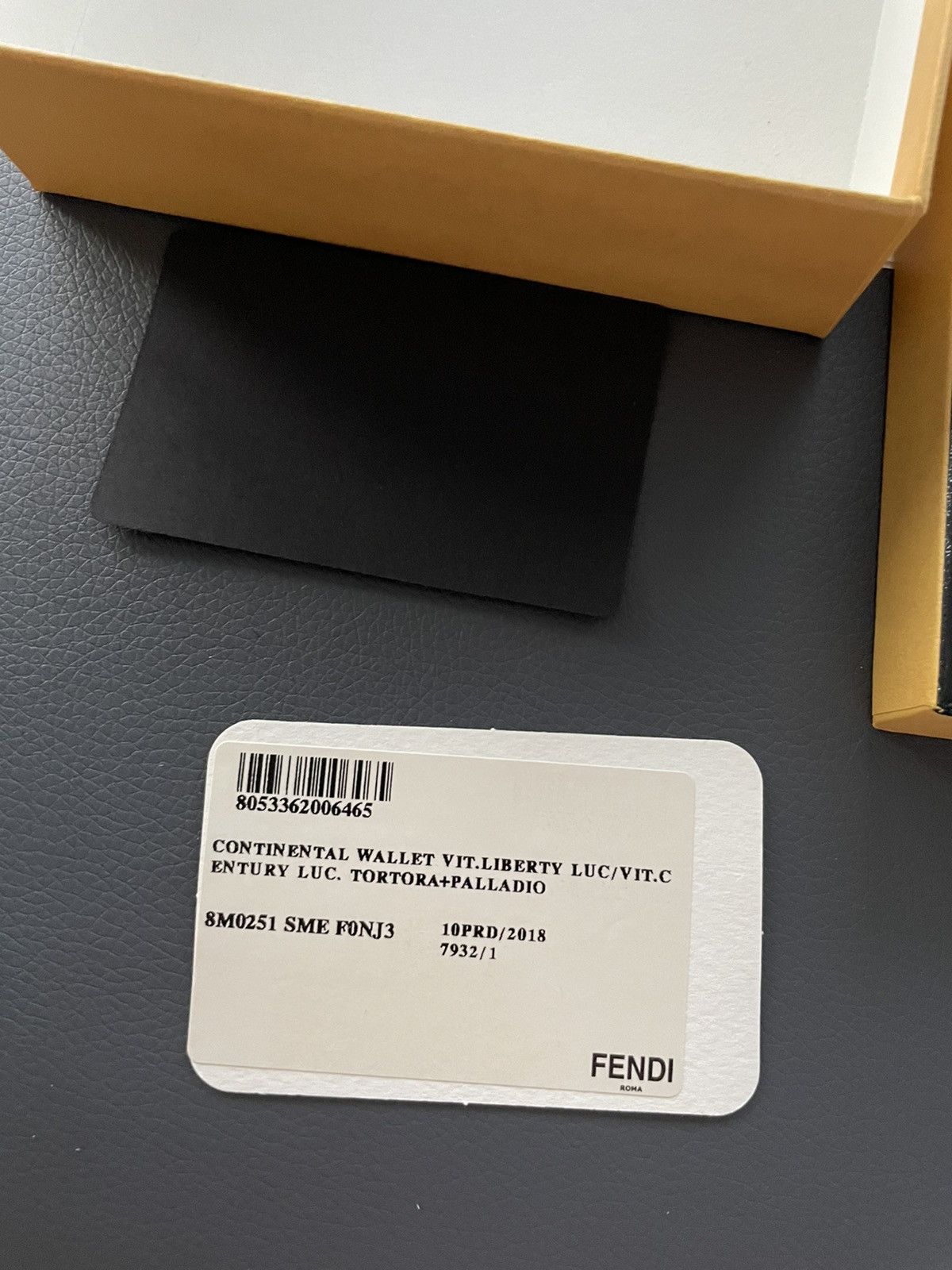 Fendi New Super Runway Limited Edition Hermes Grade Leather Wallet Size ONE SIZE - 16 Thumbnail