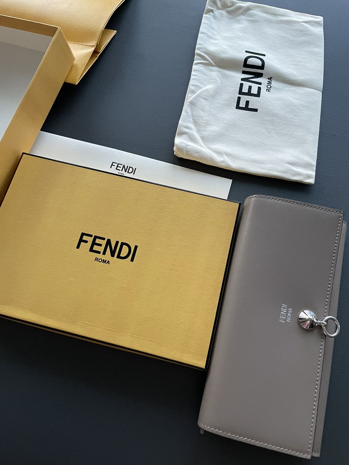 Fendi New Super Runway Limited Edition Hermes Grade Leather Wallet Size ONE SIZE - 18 Thumbnail