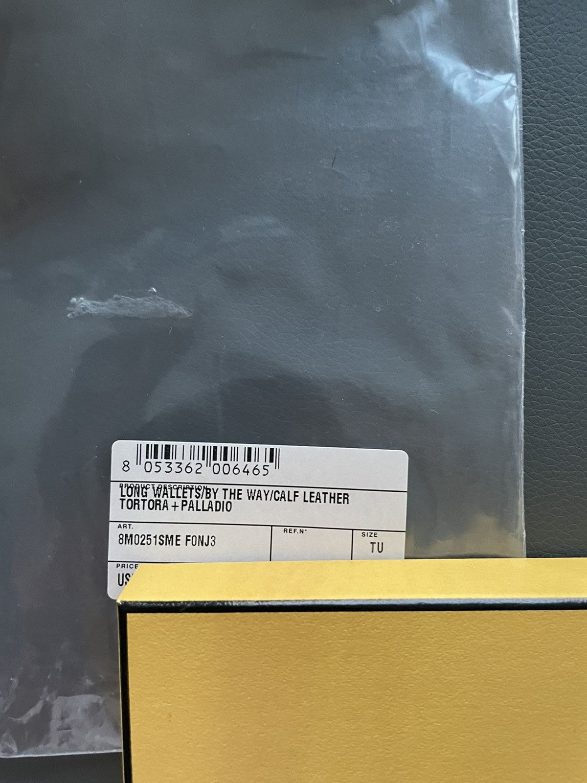 Fendi New Super Runway Limited Edition Hermes Grade Leather Wallet Size ONE SIZE - 8 Thumbnail