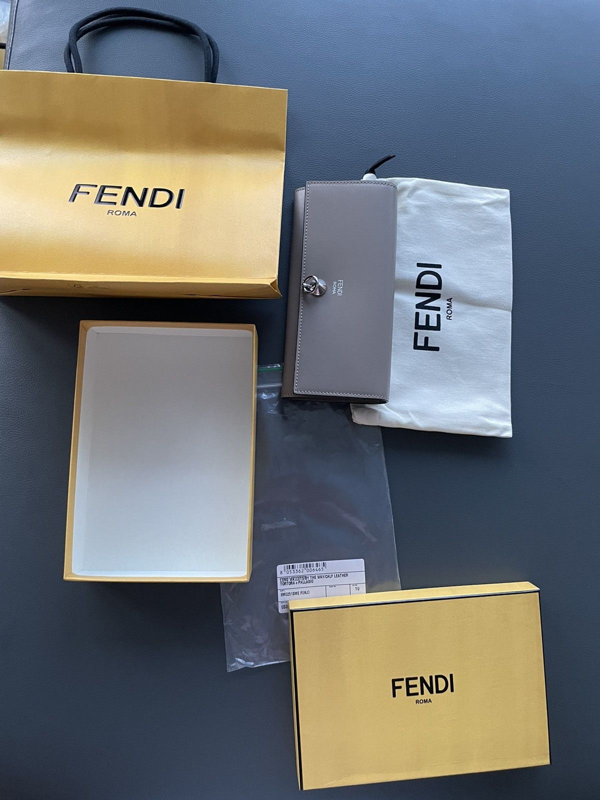 Fendi New Super Runway Limited Edition Hermes Grade Leather Wallet Size ONE SIZE - 7 Thumbnail
