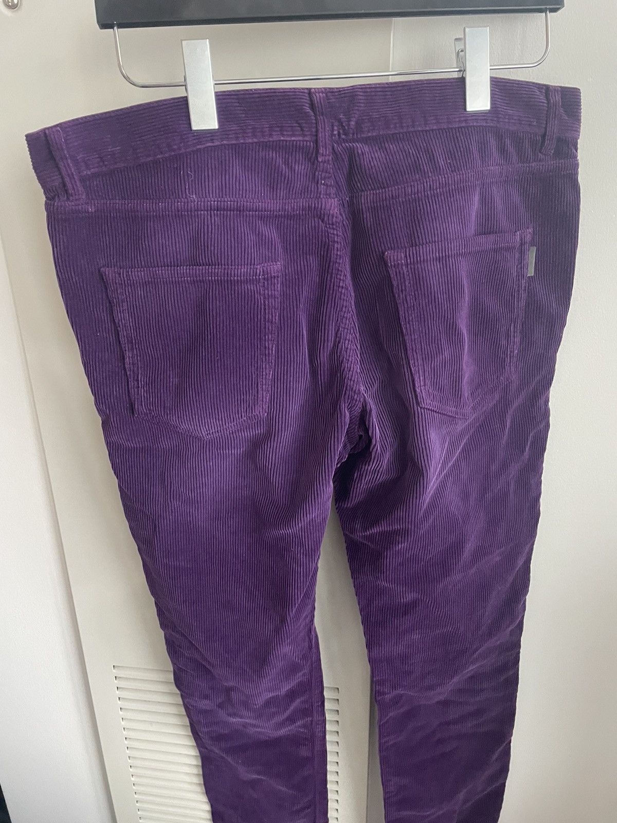 Hedi Slimane × Saint Laurent Paris × Yves Saint Laurent SoldOut Iconic Classic LowWaist Runway Corduroy Skinny Pant Size US 32 / EU 48 - 13 Thumbnail