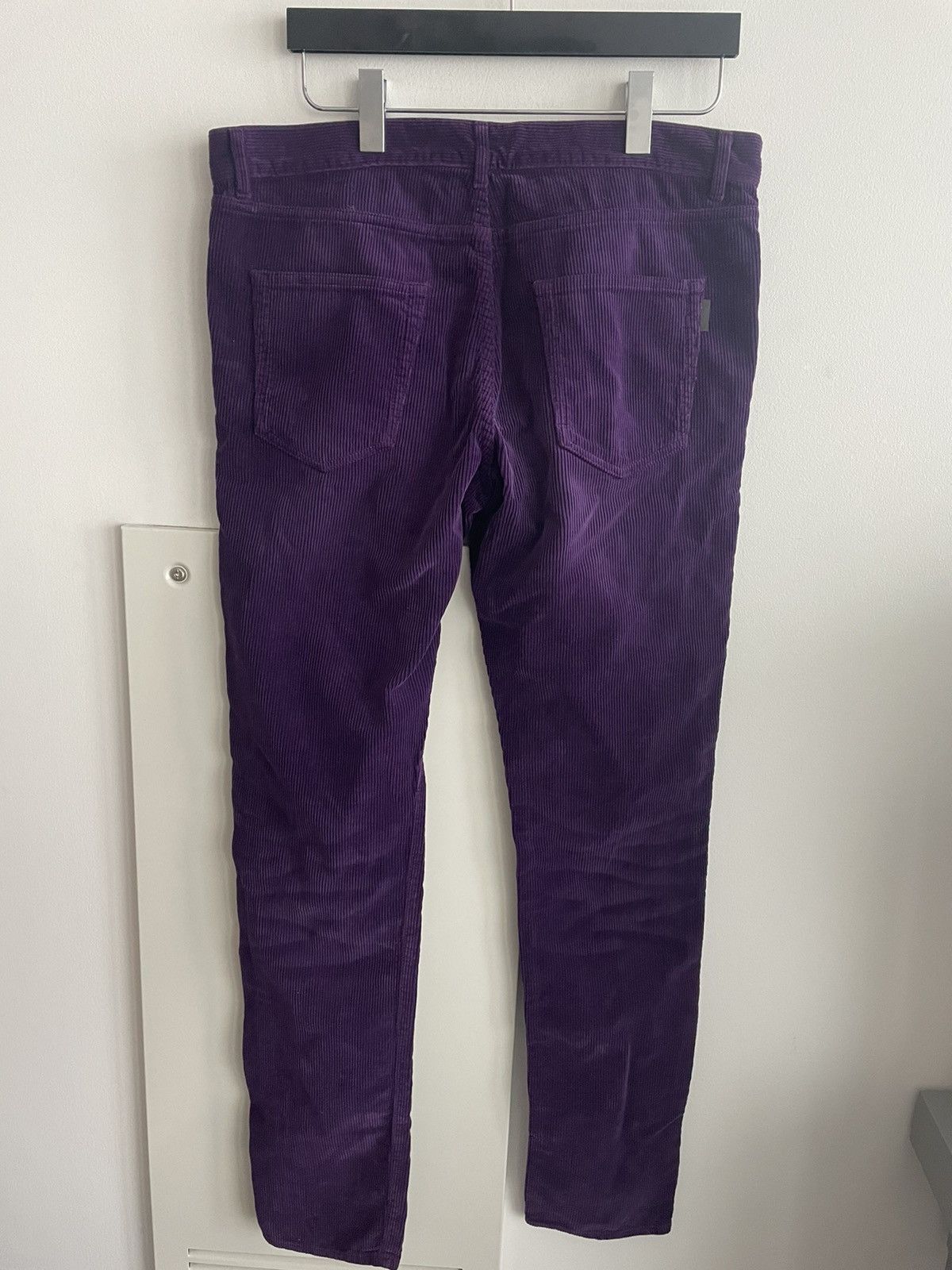 Hedi Slimane × Saint Laurent Paris × Yves Saint Laurent SoldOut Iconic Classic LowWaist Runway Corduroy Skinny Pant Size US 32 / EU 48 - 5 Thumbnail