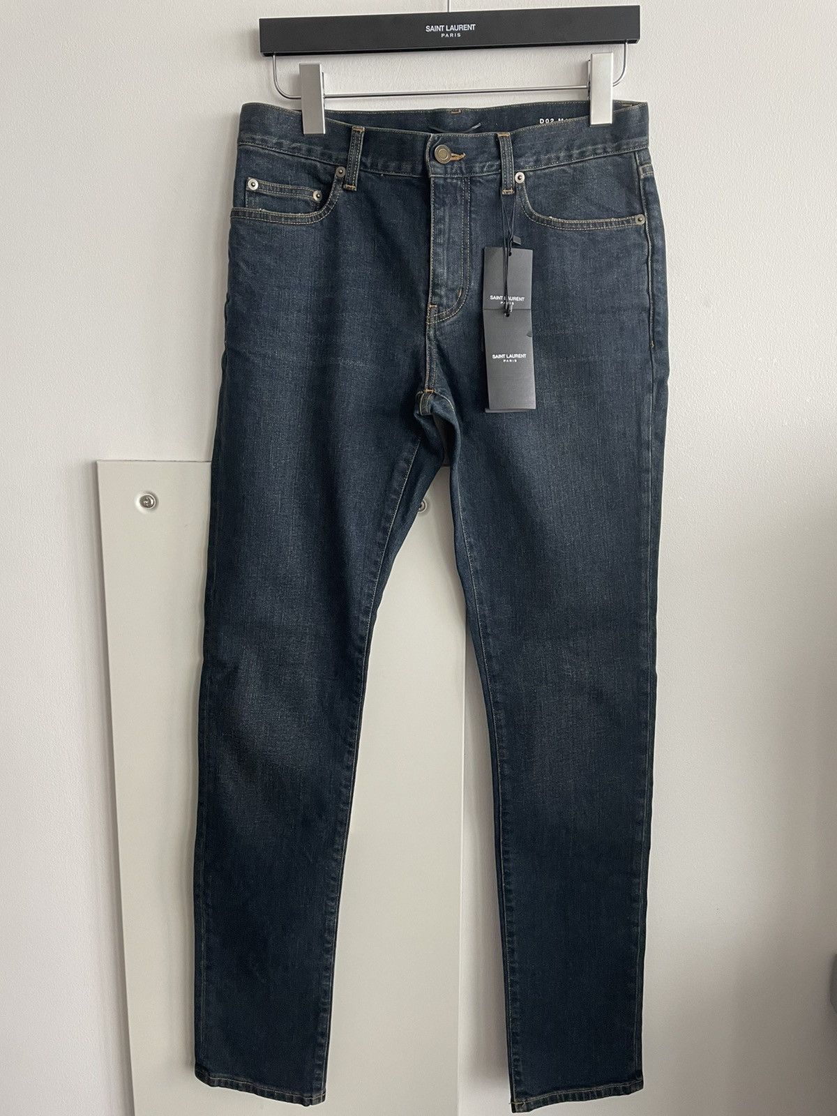 Hedi Slimane × Saint Laurent Paris × Yves Saint Laurent Brand New Super Runway 2016 Hedi Brand NEW Skinny SS16 Jeans Size US 27 - 2 Thumbnail